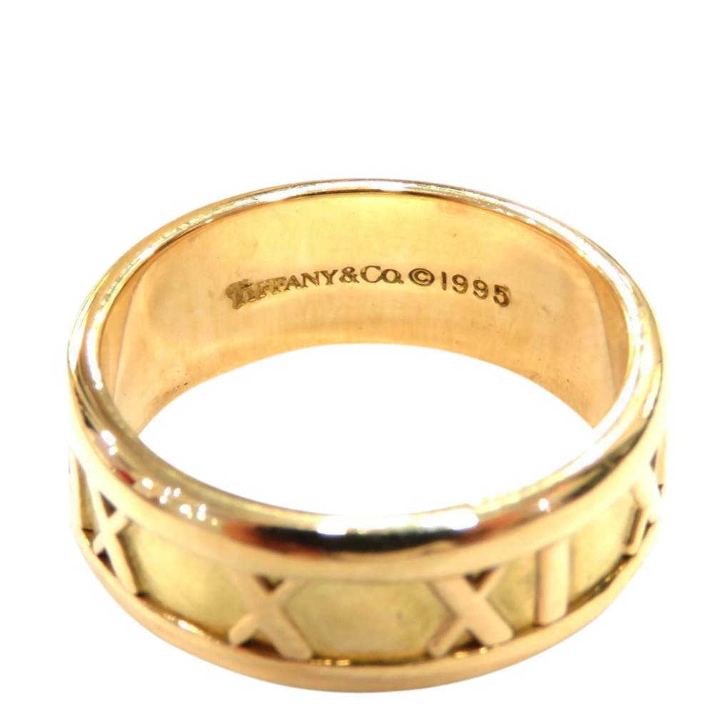 

Tiffany & Co. Atlas 18K Yellow Gold Ring EU