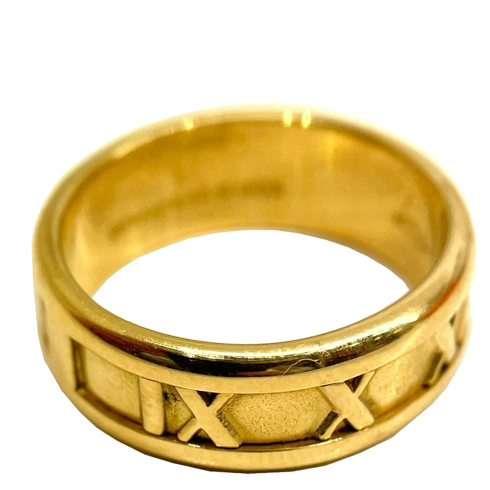 

Tiffany & Co. Atlas 18K Yellow Gold Ring EU