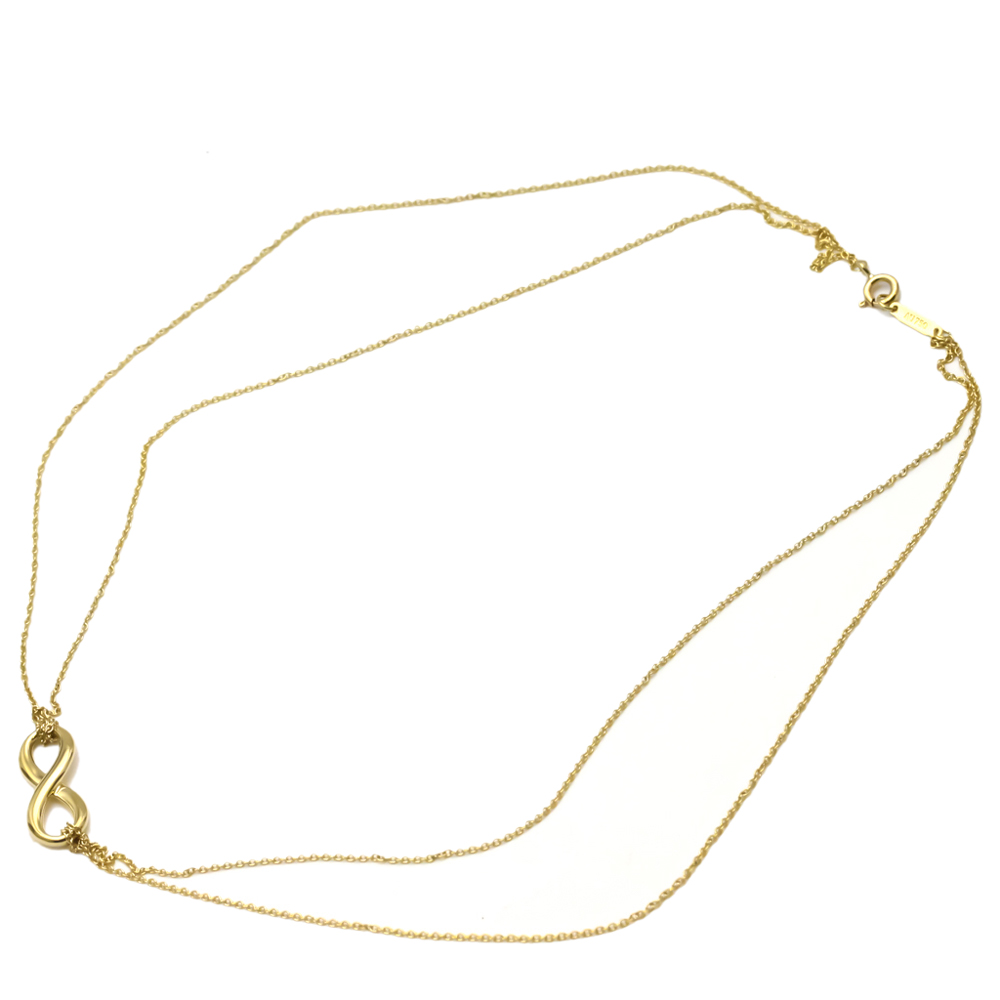 

Tiffany & Co. Infinity 18K Yellow Gold Necklace