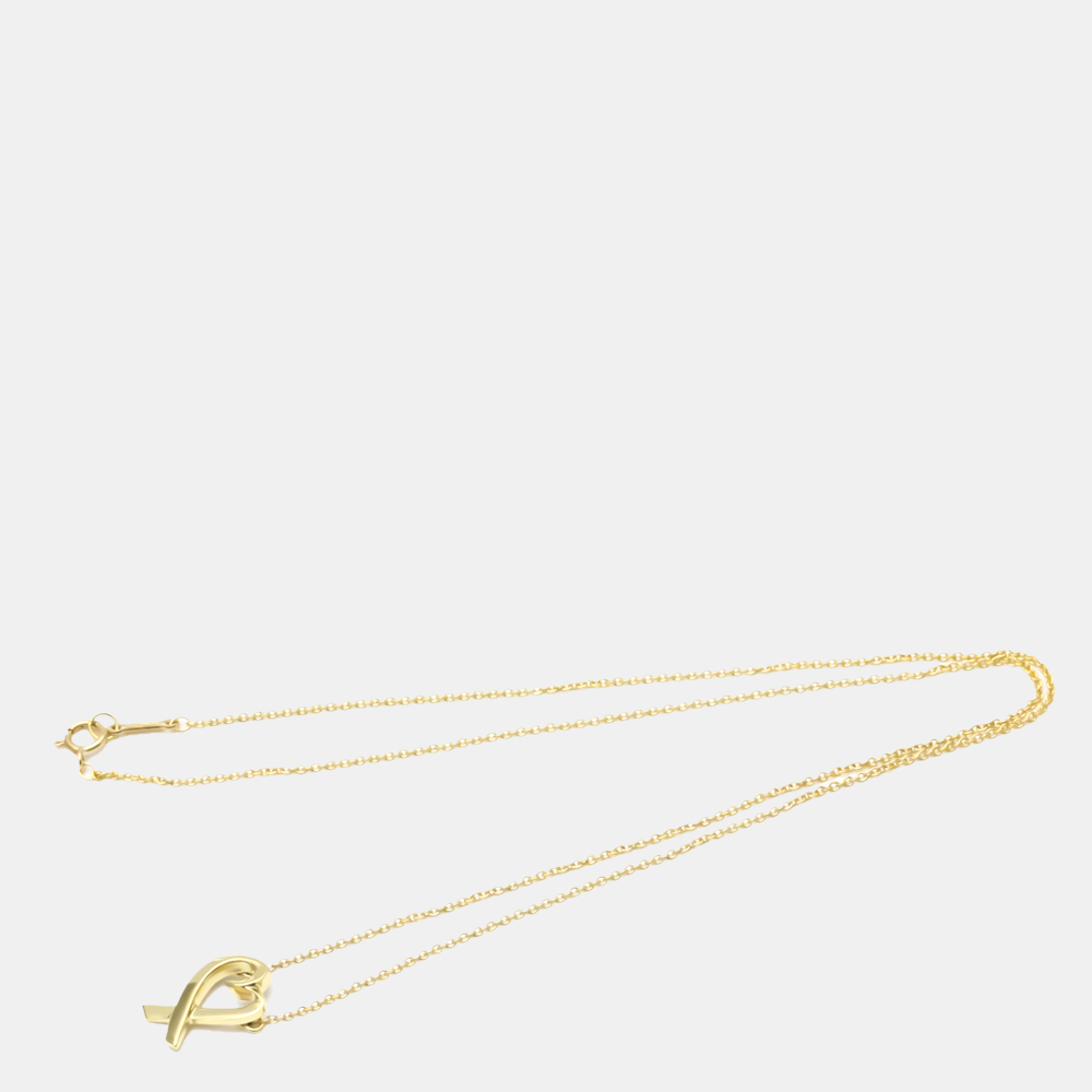 

Tiffany Loving Heart 18K Yellow Gold Necklace