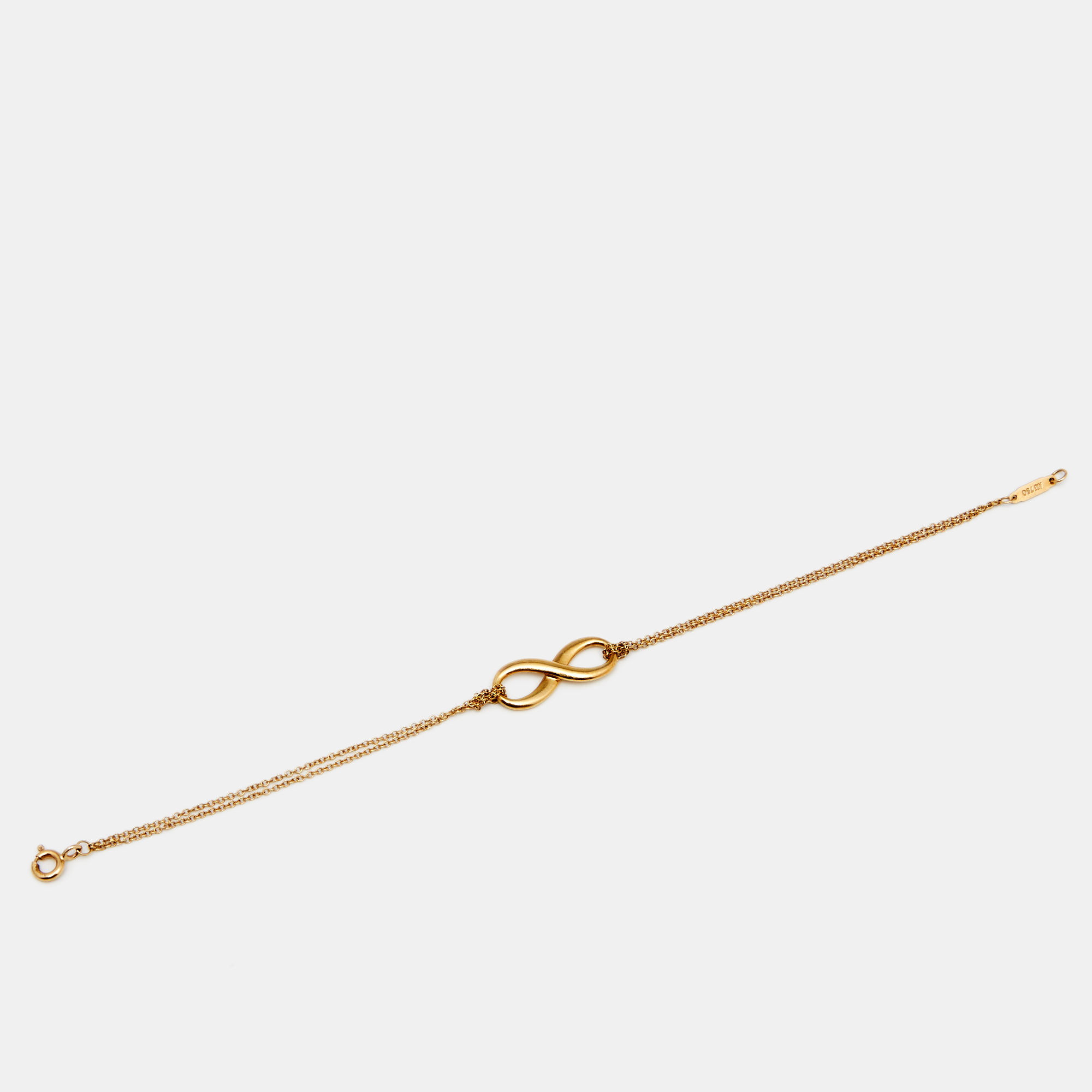 

Tiffany & Co. Infinity 18K Yellow Gold Bracelet