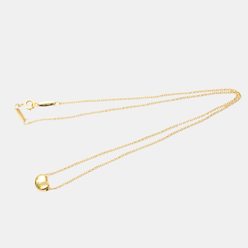 

Tiffany & Co. Elsa Peretti Bean 18K Yellow Gold Necklace