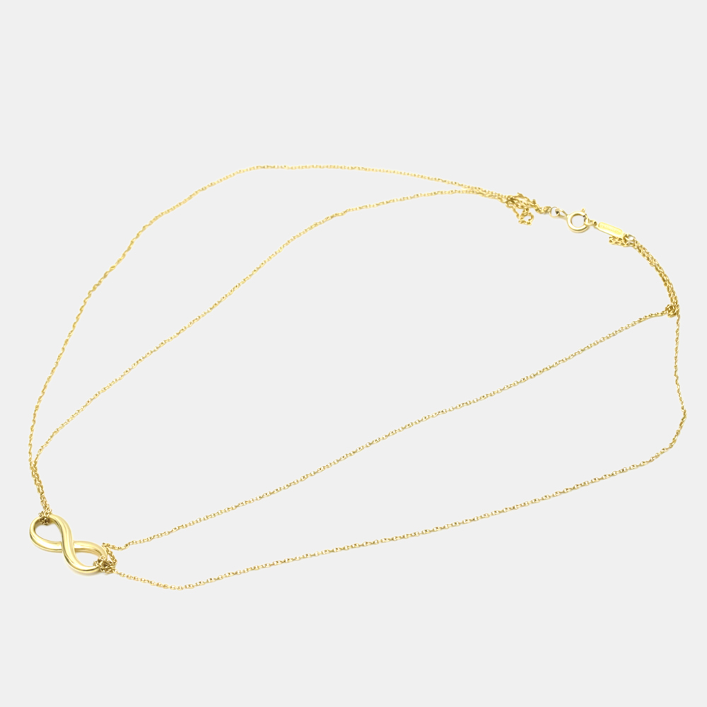 

Tiffany & Co. Infinity 18K Yellow Gold Necklace