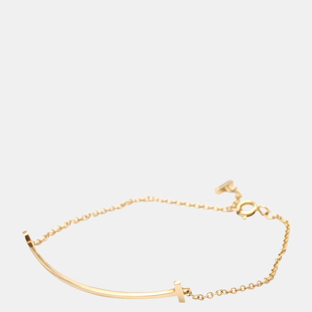 

Tiffany & Co. T Smile Small 18K Rose Gold Bracelet 6