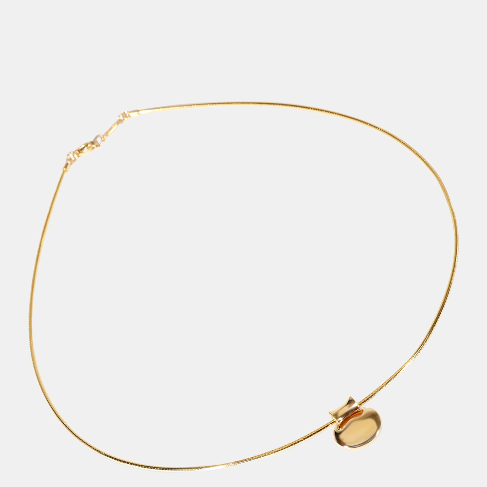 

Tiffany & Co. Concave Disc 18K Yellow Gold Necklace