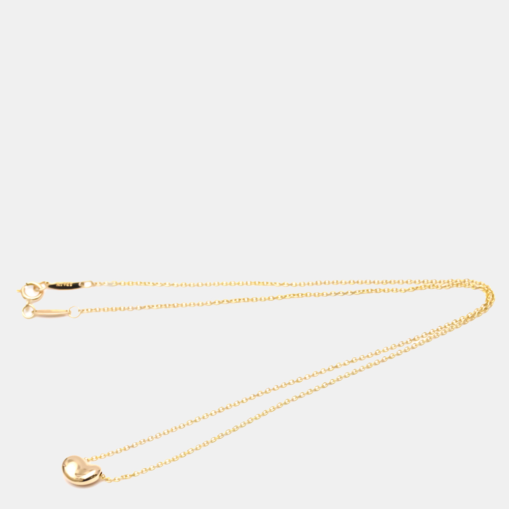 

Tiffany & Co. Elsa Peretti Bean 18K Rose Gold Necklace