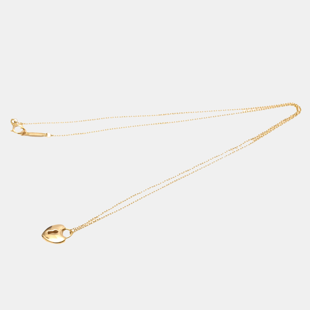 

Tiffany & Co. Heart Lock 18K Rose Gold Necklace