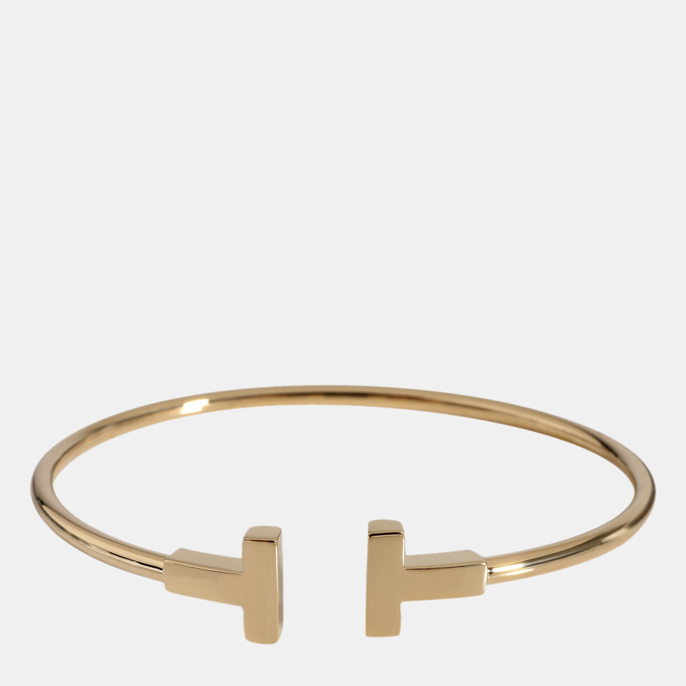

Tiffany & Co. Tiffany T 18K Yellow Gold Bracelet 6