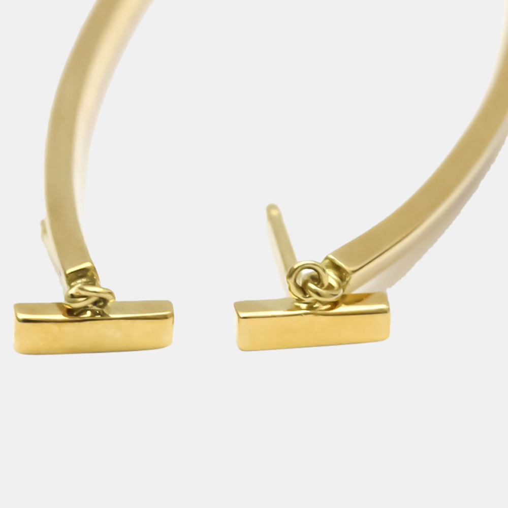 

Tiffany T Wire Bar 18K Rose Gold Earrings
