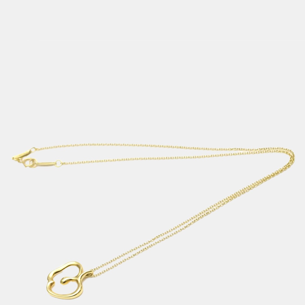 

Tiffany 18K Yellow Gold Elsa Peretti Apple Pendant Necklace