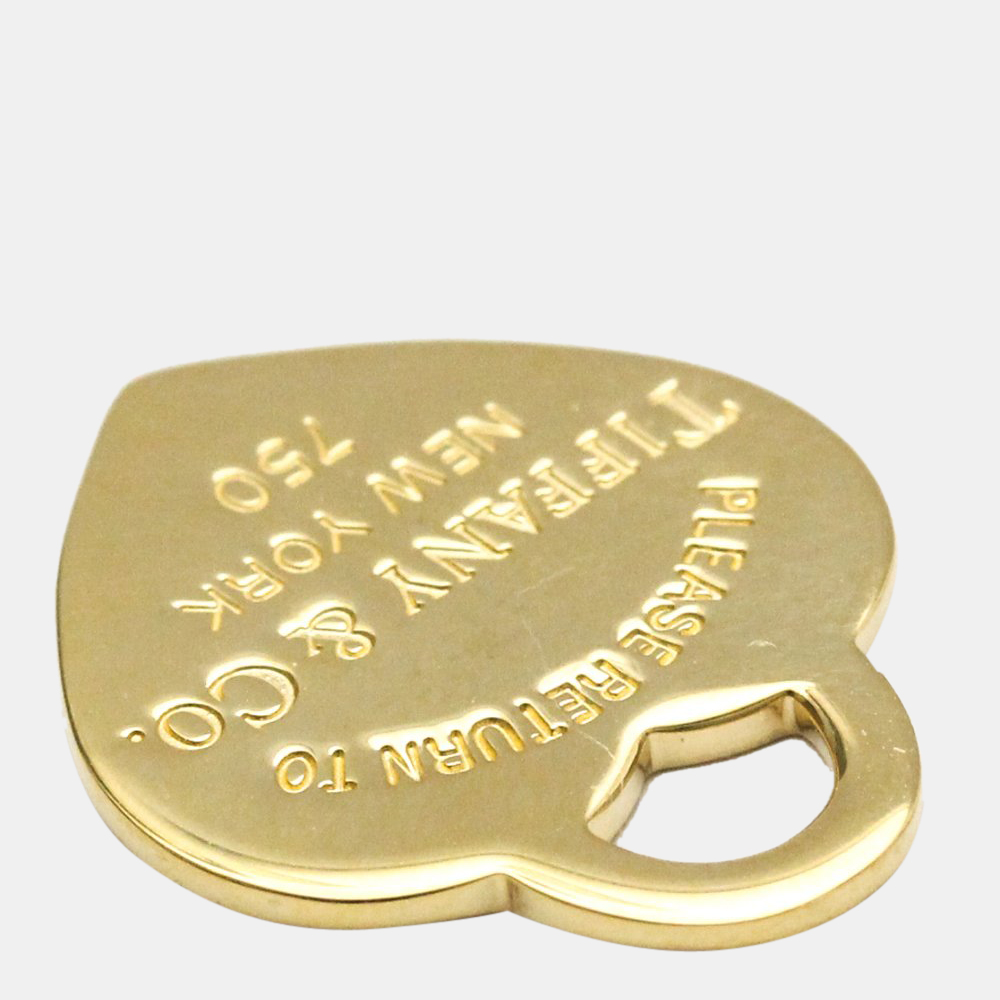 

Tiffany & Co. 18K Yellow Gold Return To Tiffany Heart Pendant Necklace