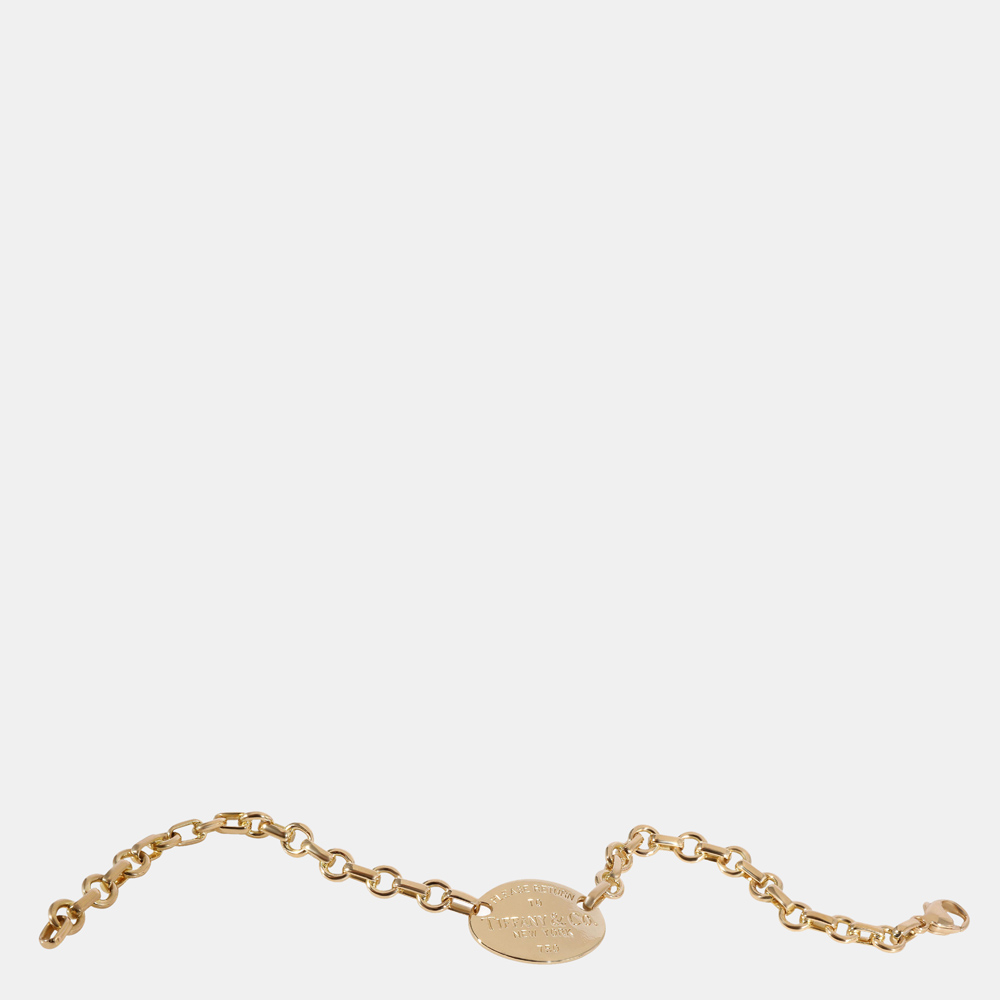 

Tiffany & Co. Return To Tiffany Bracelet in 18k Yellow Gold