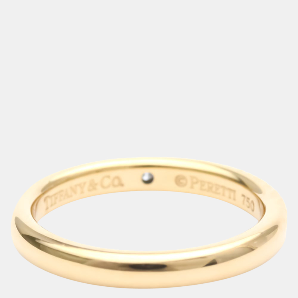 

Tiffany & Co. Tiffany Classic 18K Rose Gold Diamond Ring EU 50.5