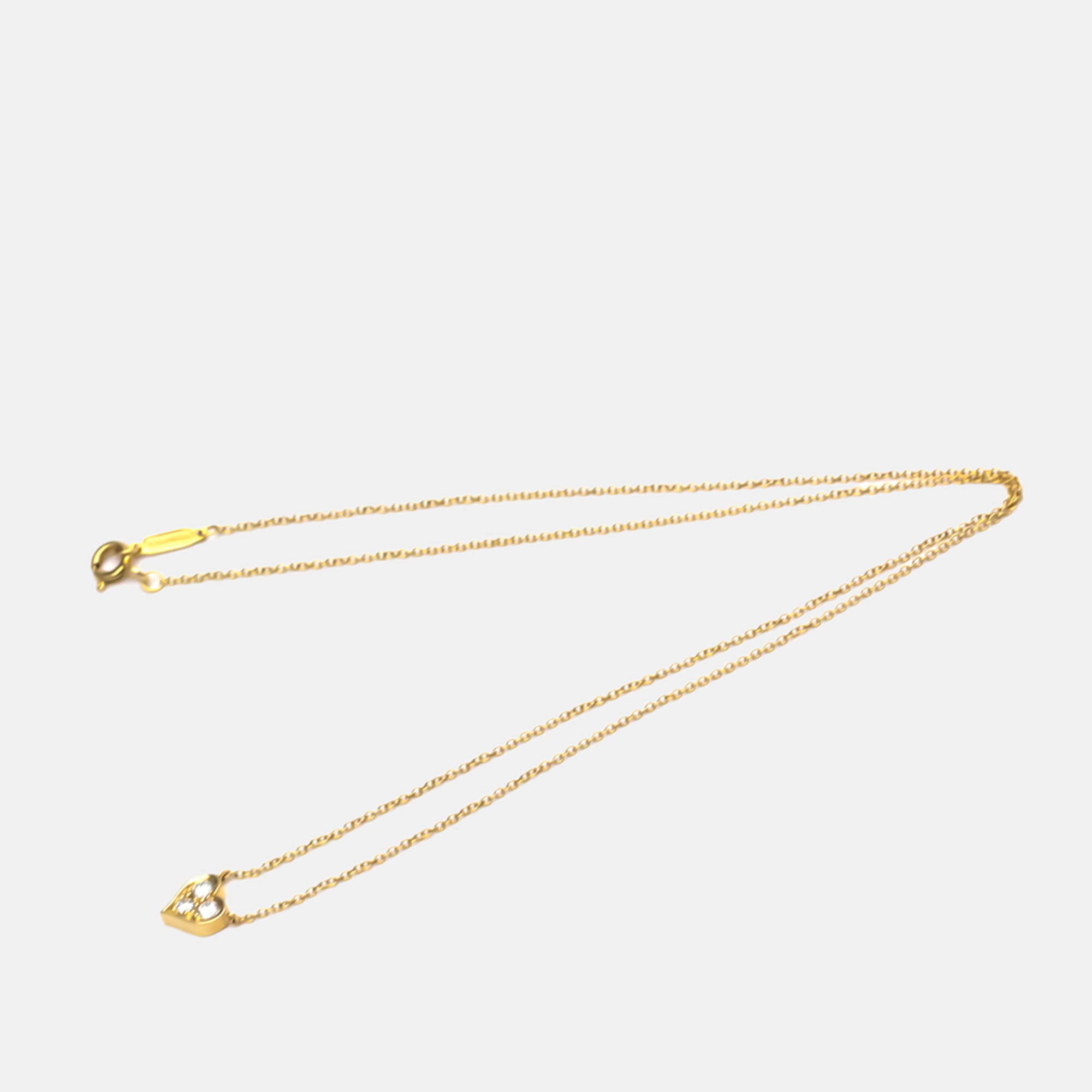

Tiffany & Co. Sentimental Heart 18K Rose Gold Diamond Necklace