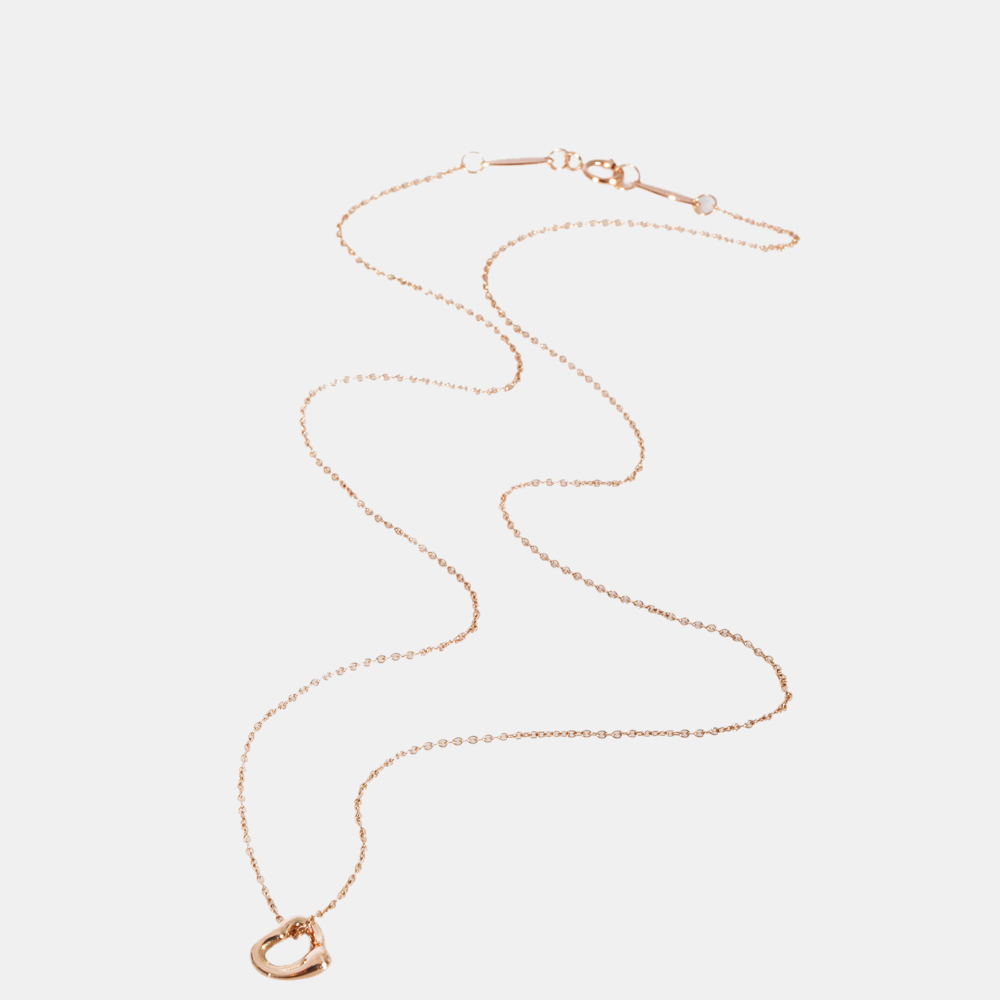 

Tiffany & Co. Elsa Peretti Open Heart Pendant in 18k Rose Gold