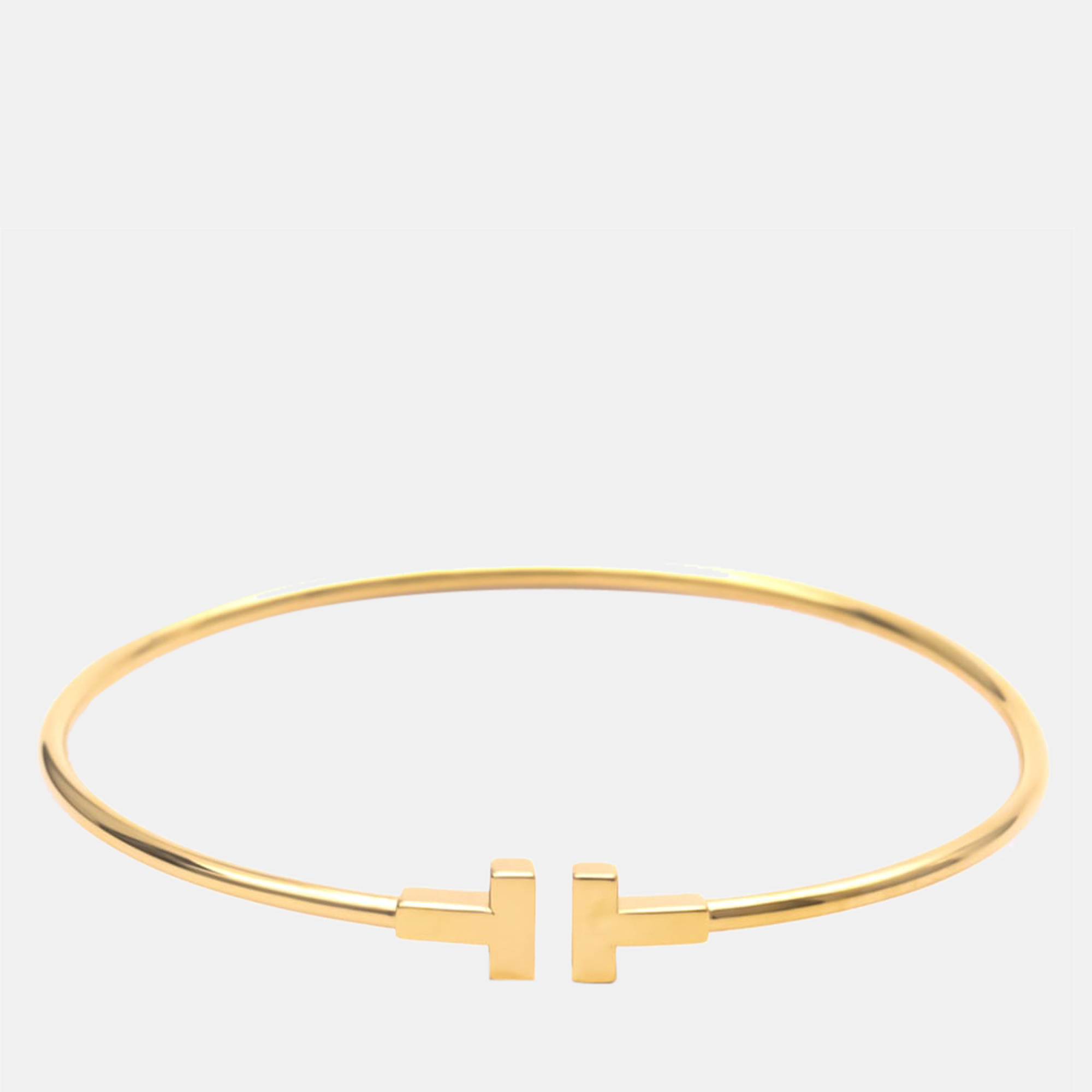 

Tiffany & Co. T Wire 18K Rose Gold Narrow Bracelet