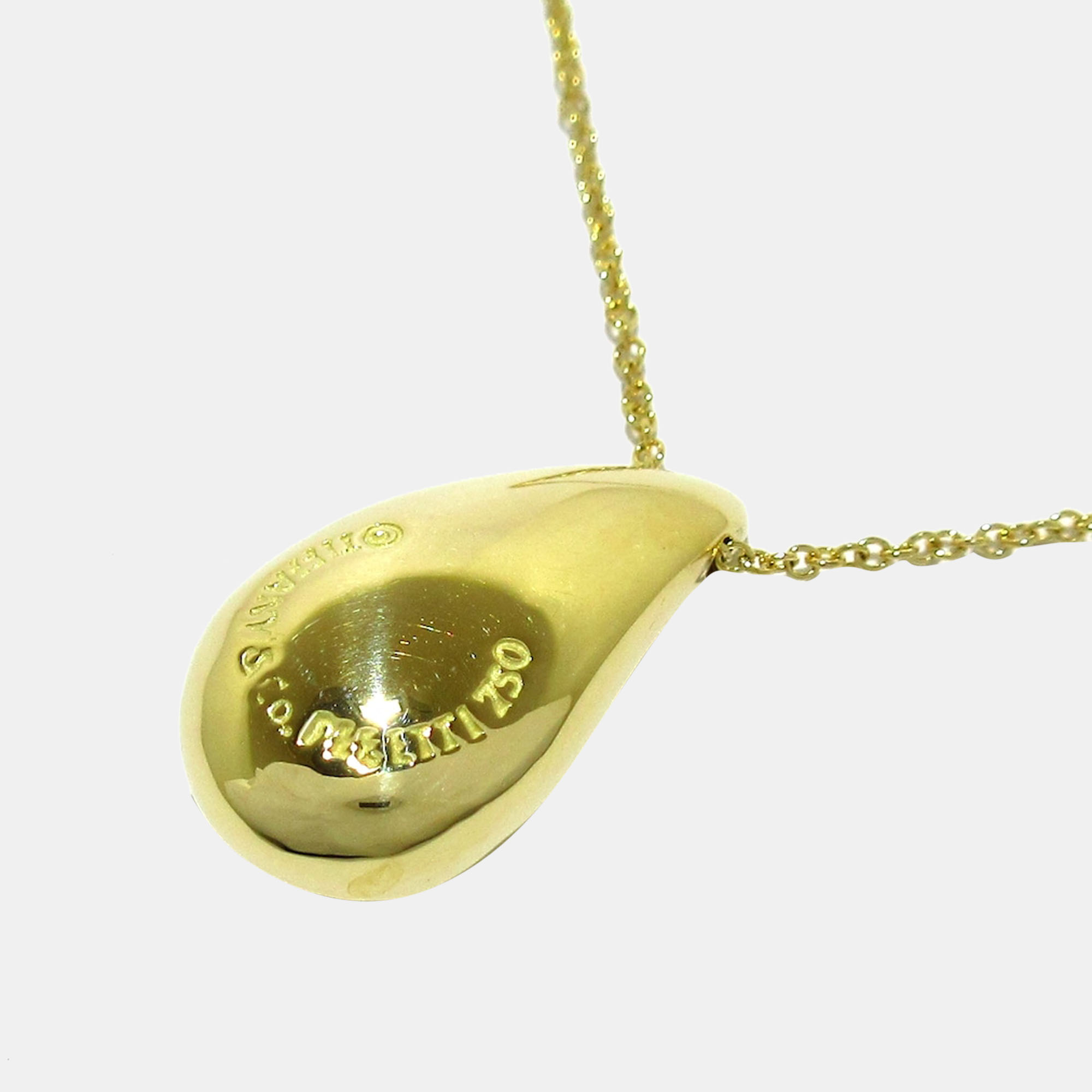 

Tiffany & Co. Yellow Gold Tear drop Necklace