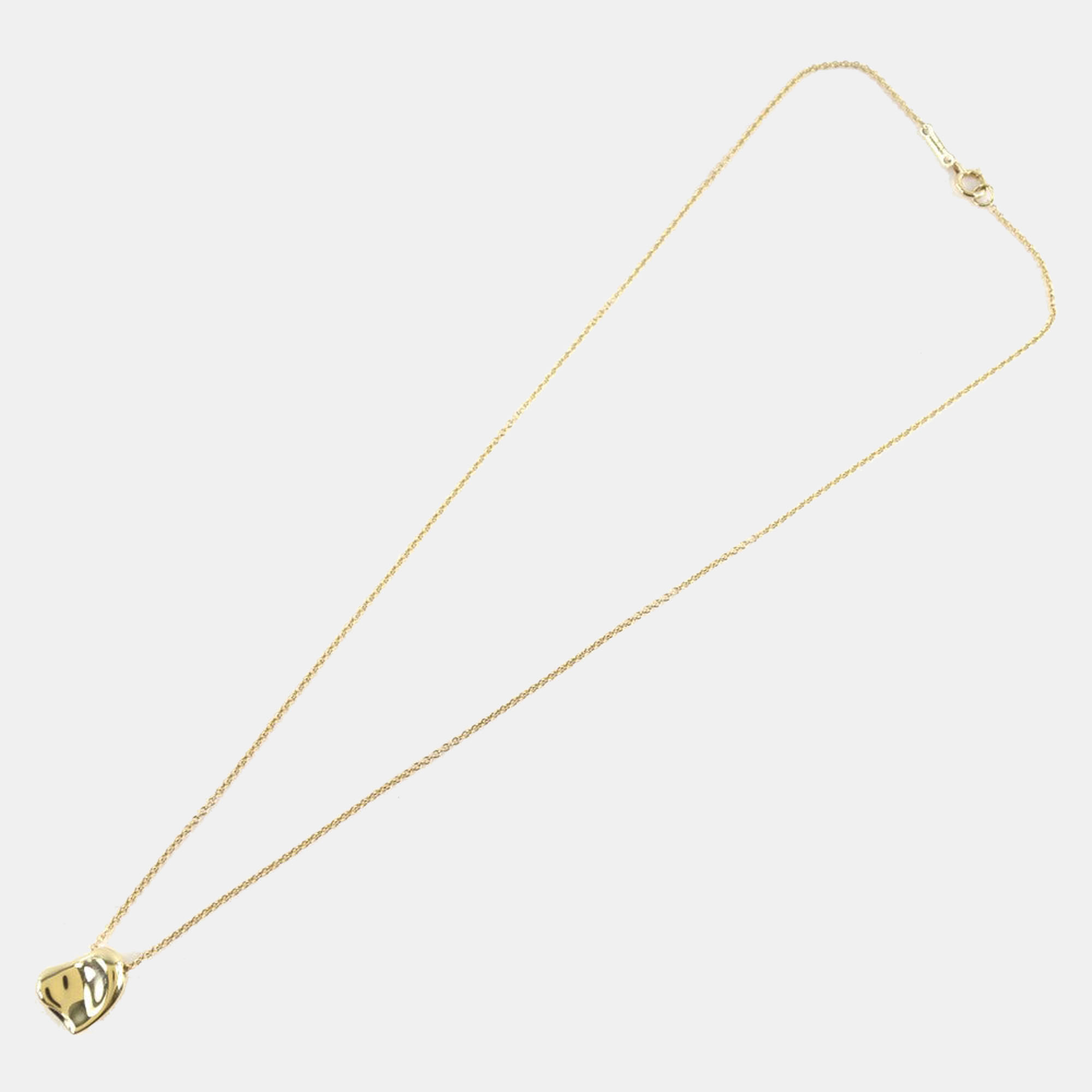 

Tiffany & Co. Elsa Peretti Full heart Yellow Gold Necklace