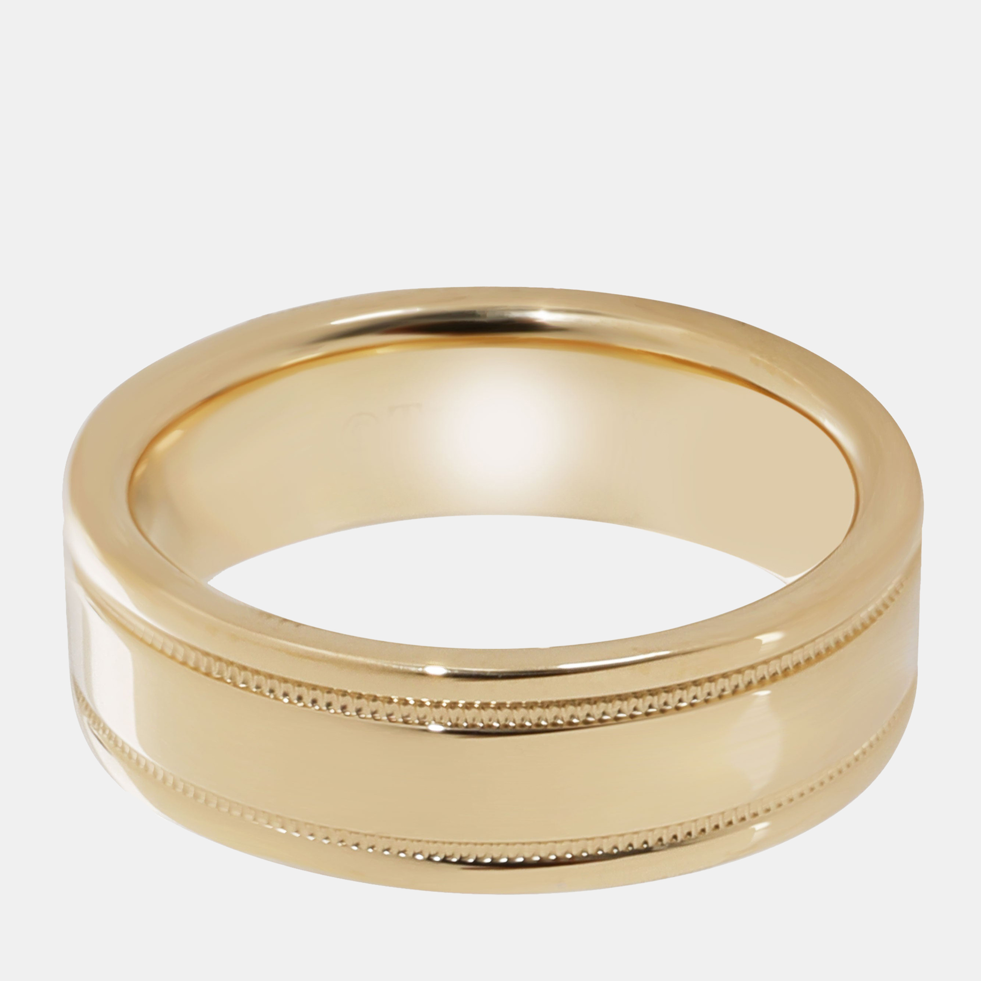 

Tiffany & Co. Tiffany Essential Band Band in 18K Yellow Gold Ring Size US 6