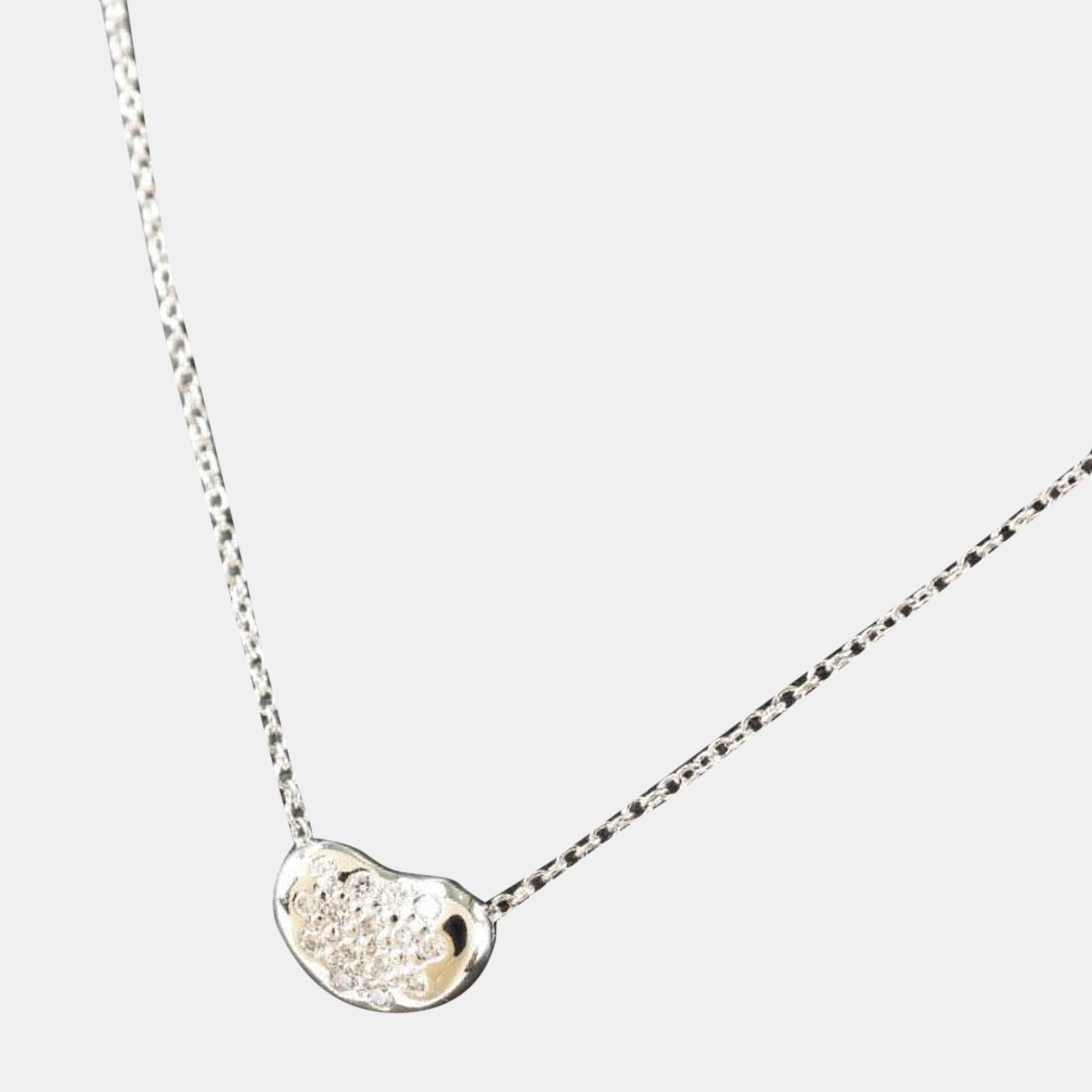 

Tiffany & Co. Beans Silver Platinum necklace