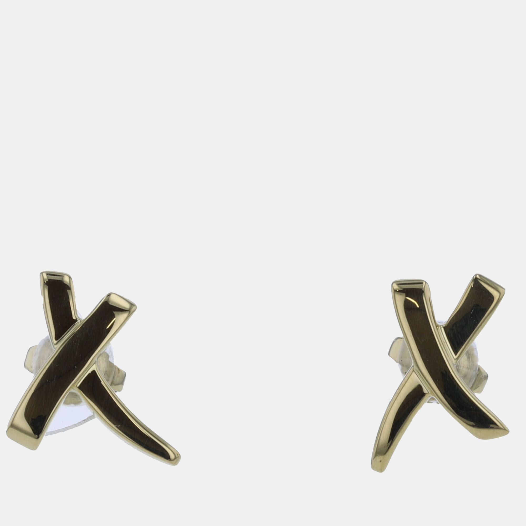 

Tiffany & Co. Vintage Graffiti X 18K Yellow Gold Earrings