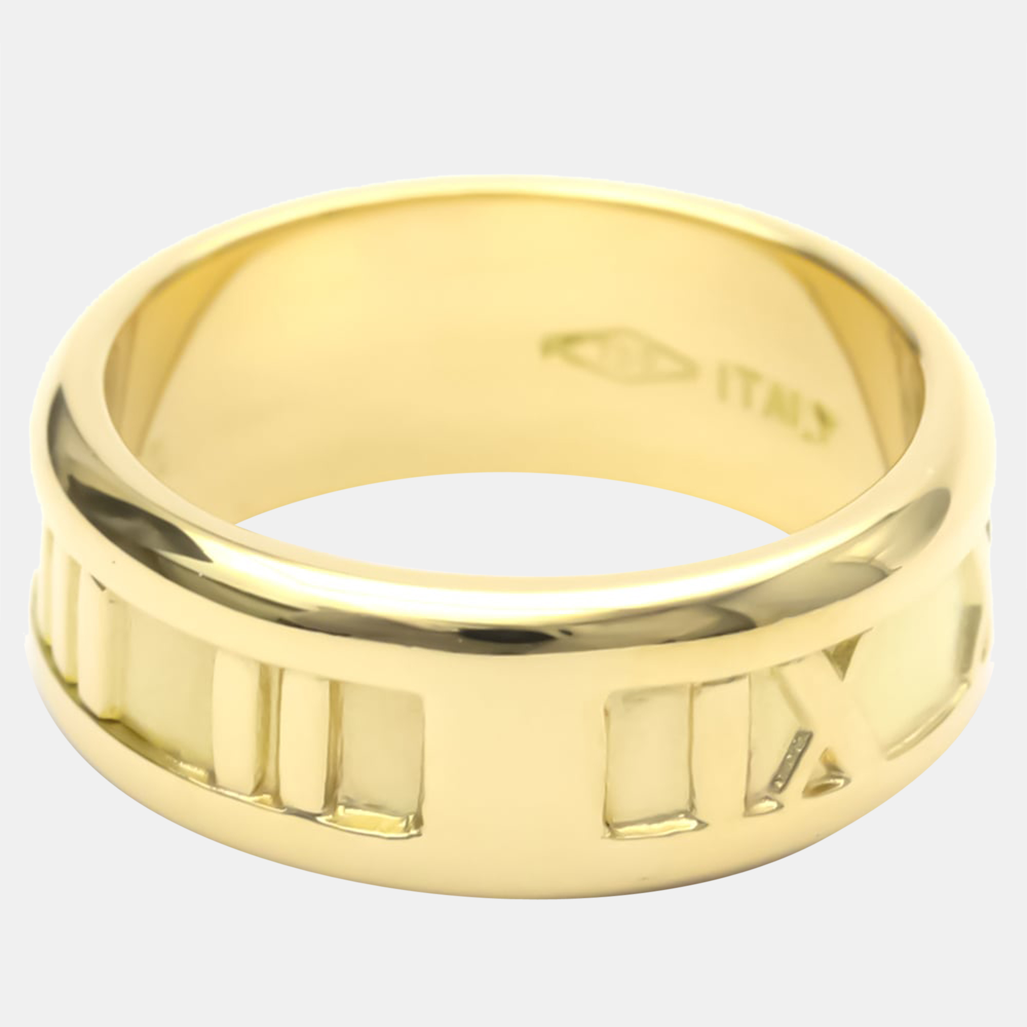 

Tiffany & Co. Atlas 18K Yellow Gold Ring EU 50.5