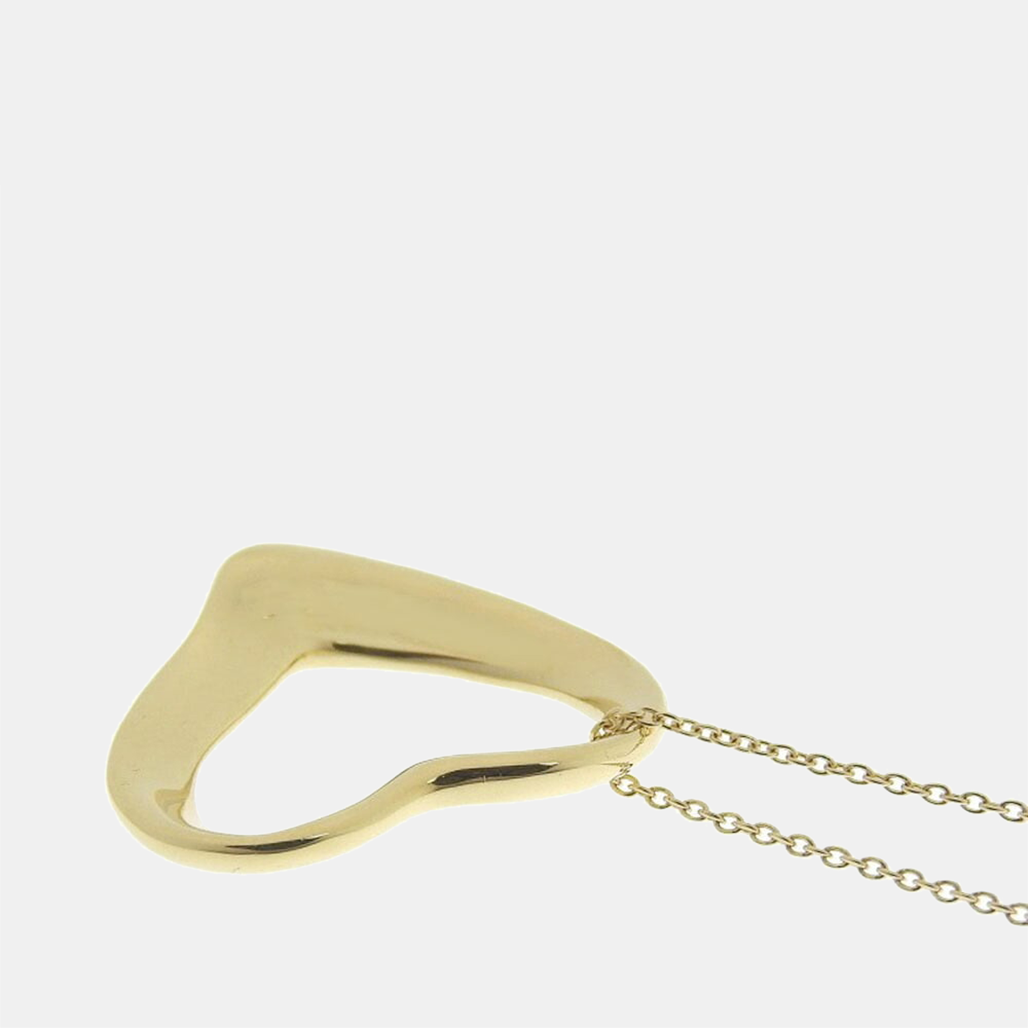 

Tiffany & Co. Elsa Peretti Open Heart 18K Yellow Gold Necklace