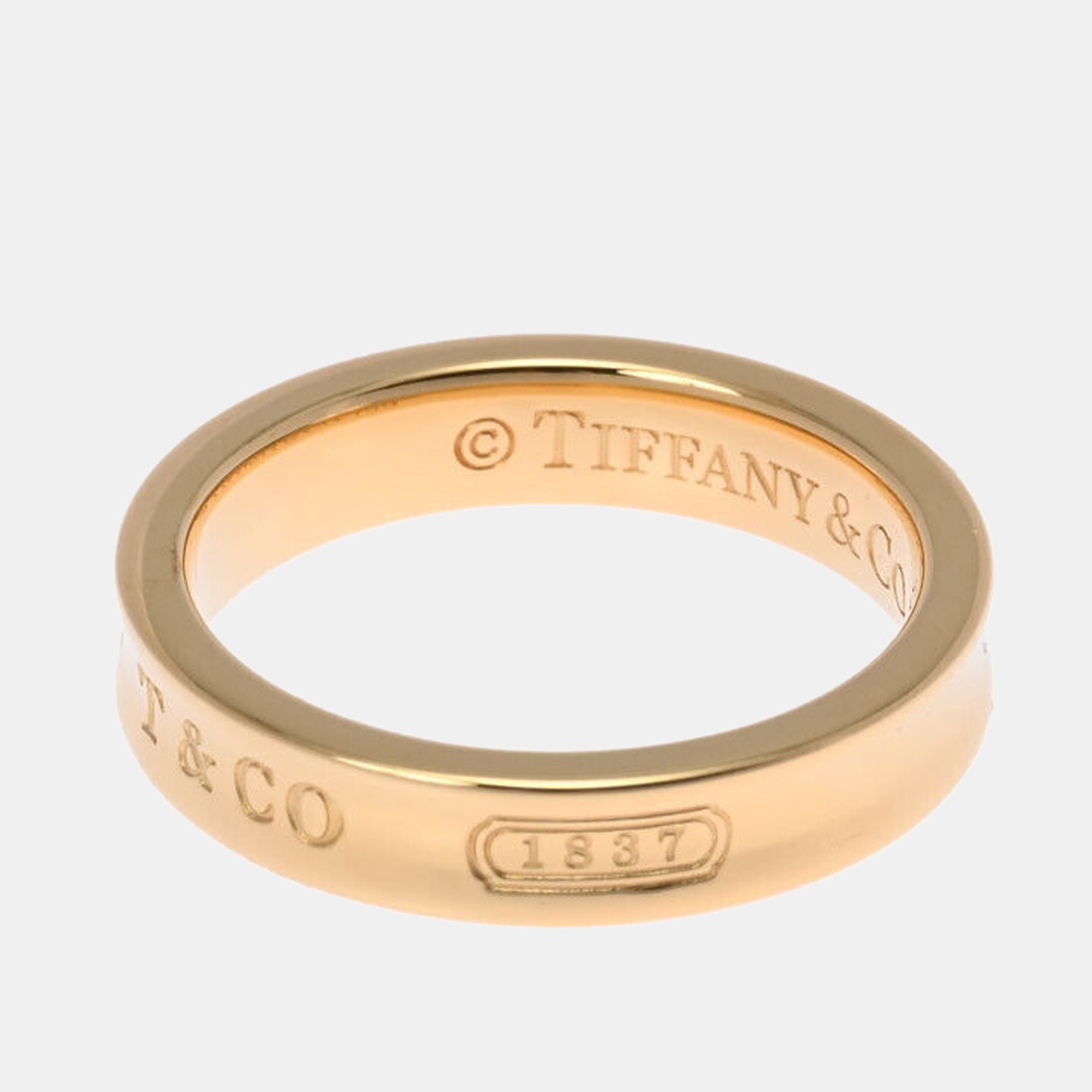 

Tiffany & Co. Tiffany 1837 18K Yellow Gold Ring EU 50
