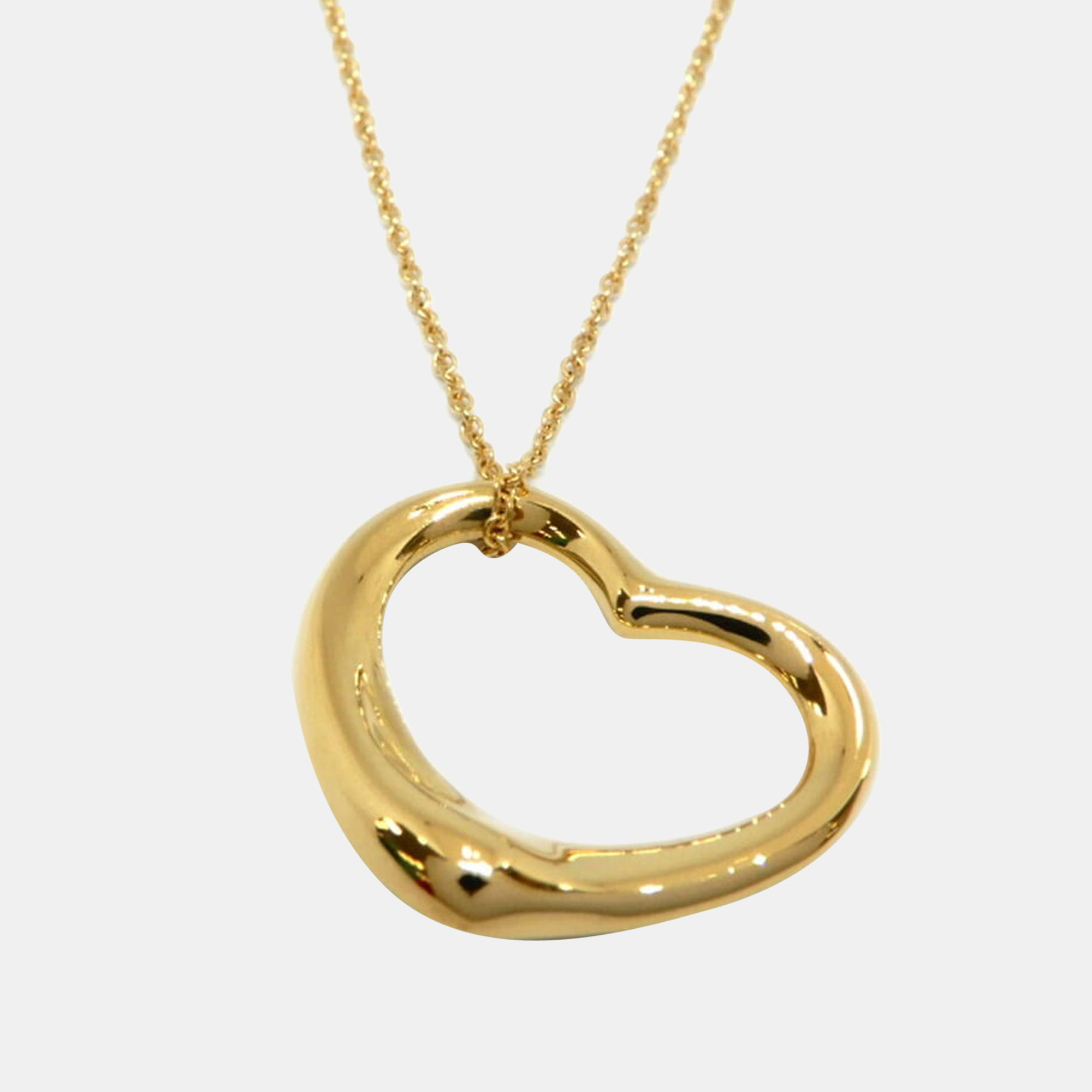 

Tiffany & Co. Elsa Peretti Open Heart 18K Yellow Gold Necklace