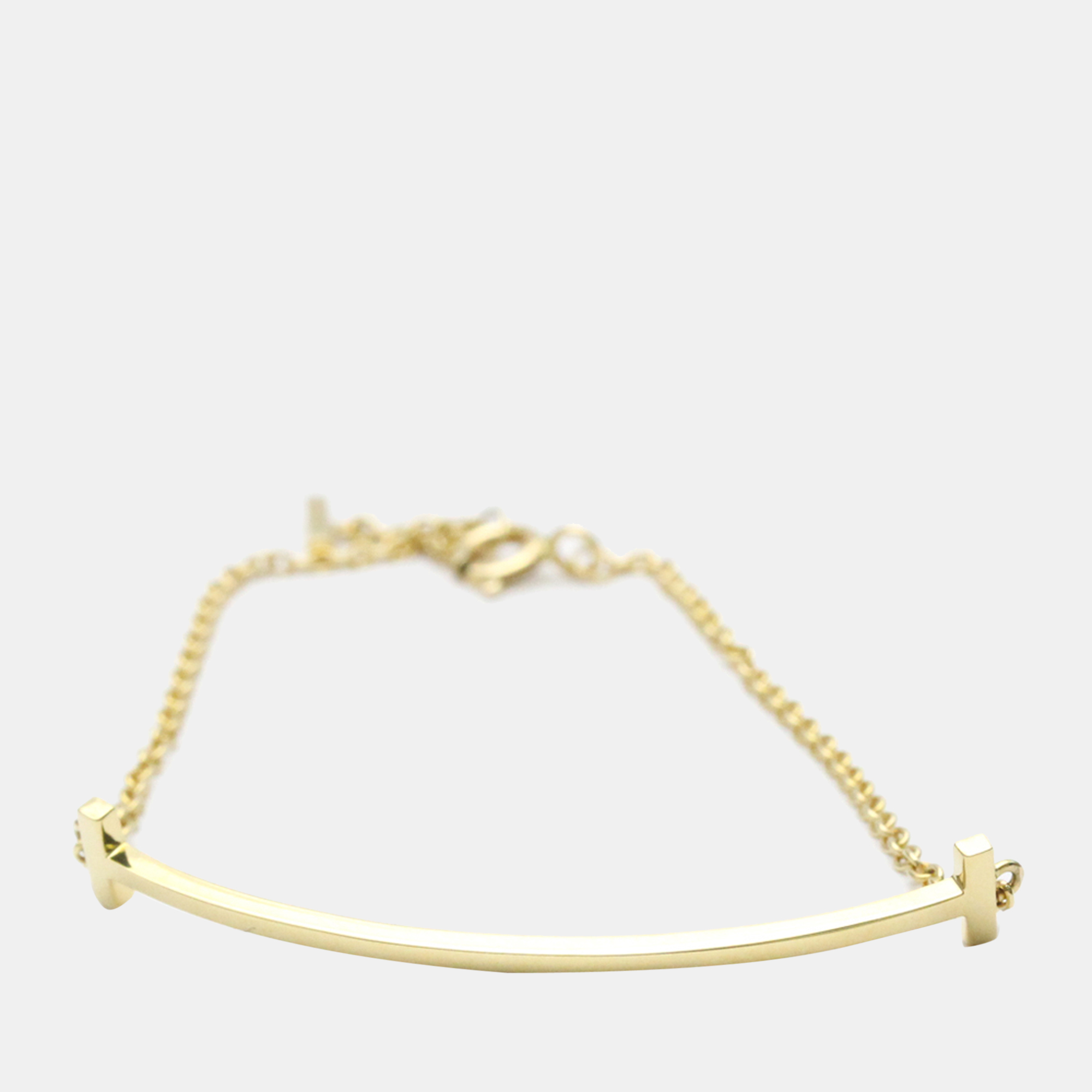 

Tiffany & Co. T Smile 18K Yellow Gold Bracelet 16.5