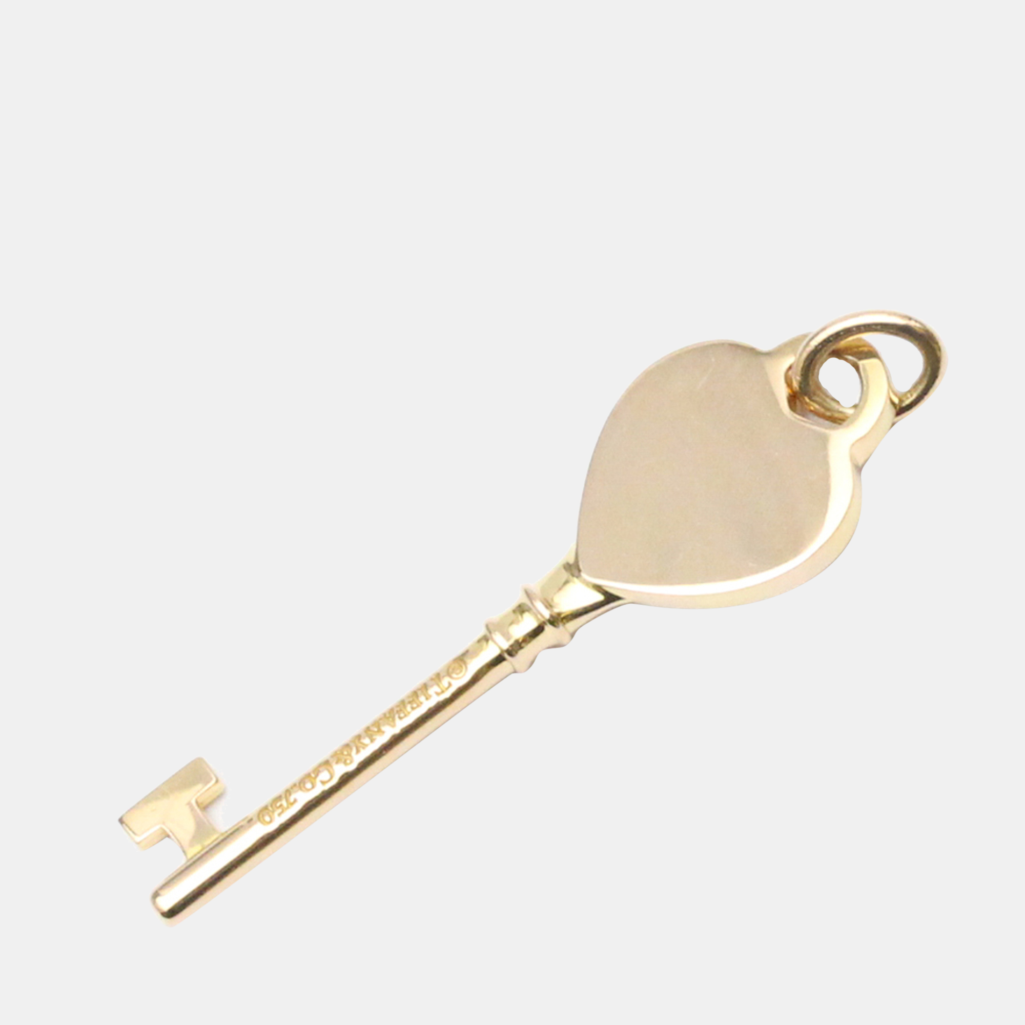 

Tiffany & Co. Return to Tiffany Heart Key 18K Rose Gold Charms and Pendants