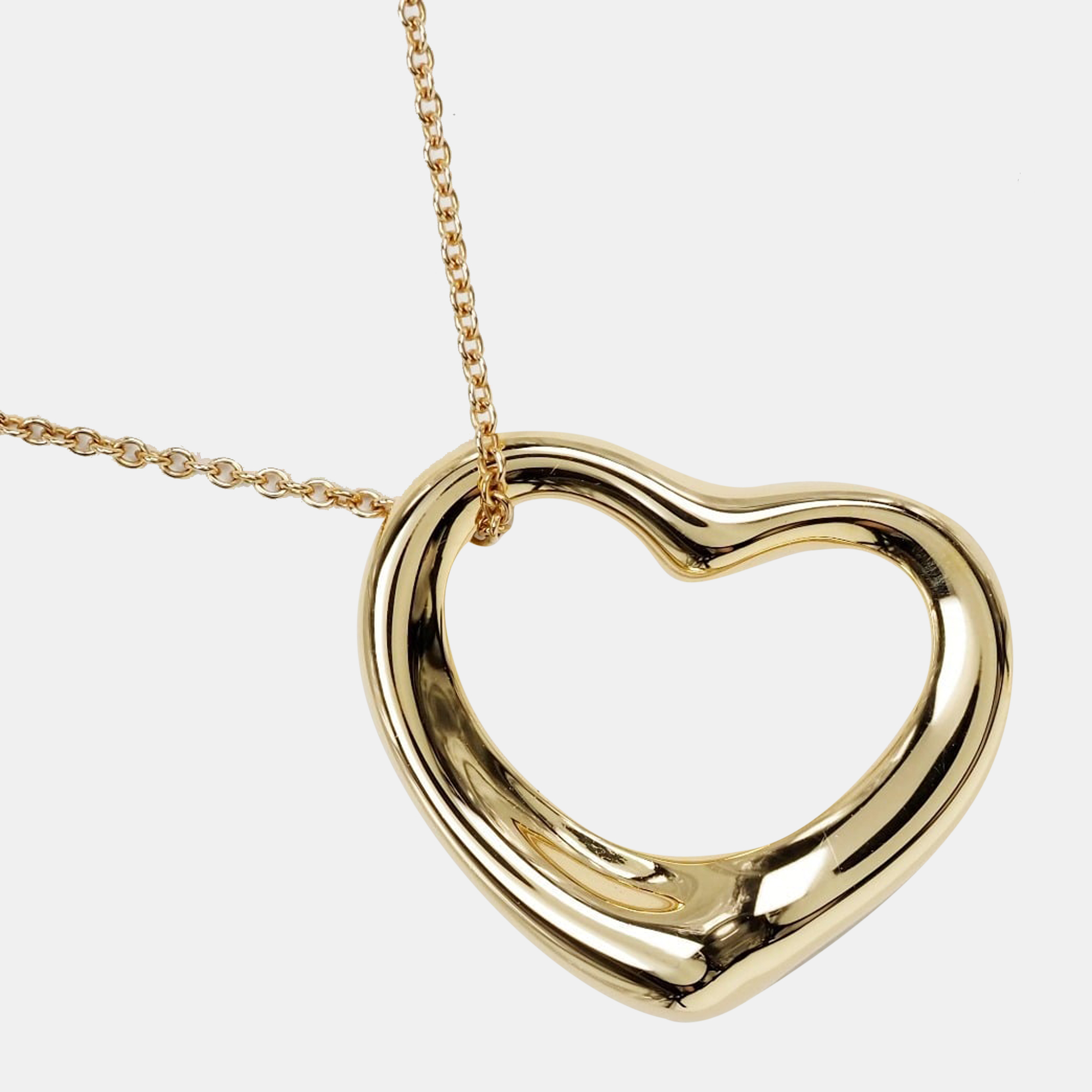 

Tiffany & Co. Elsa Peretti Open Heart 18K Yellow Gold Necklace
