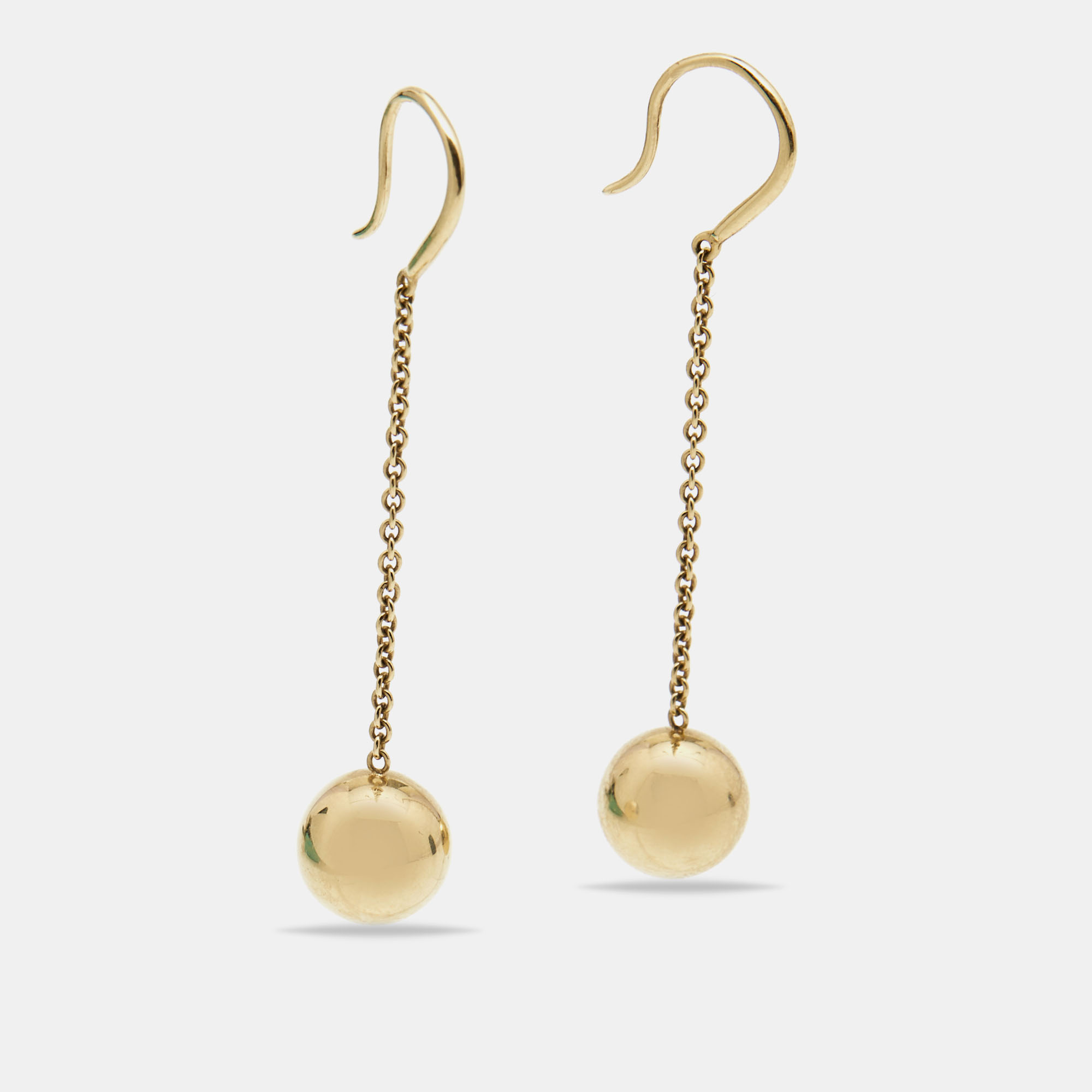 

Tiffany & Co. HardWear Hook Ball 18k Yellow Gold Earrings