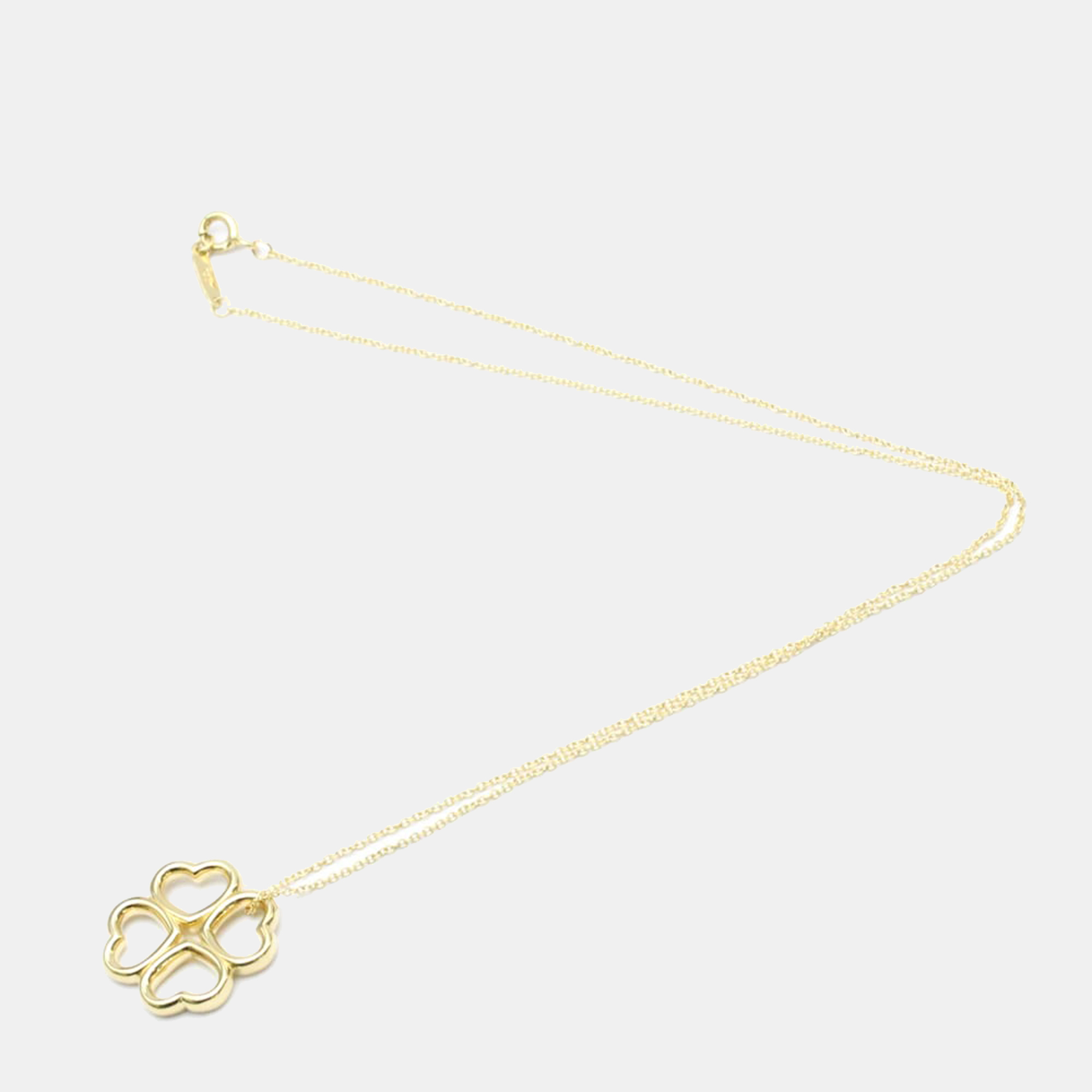 

Tiffany & Co. Quadrofolio 18K Yellow Gold Necklace
