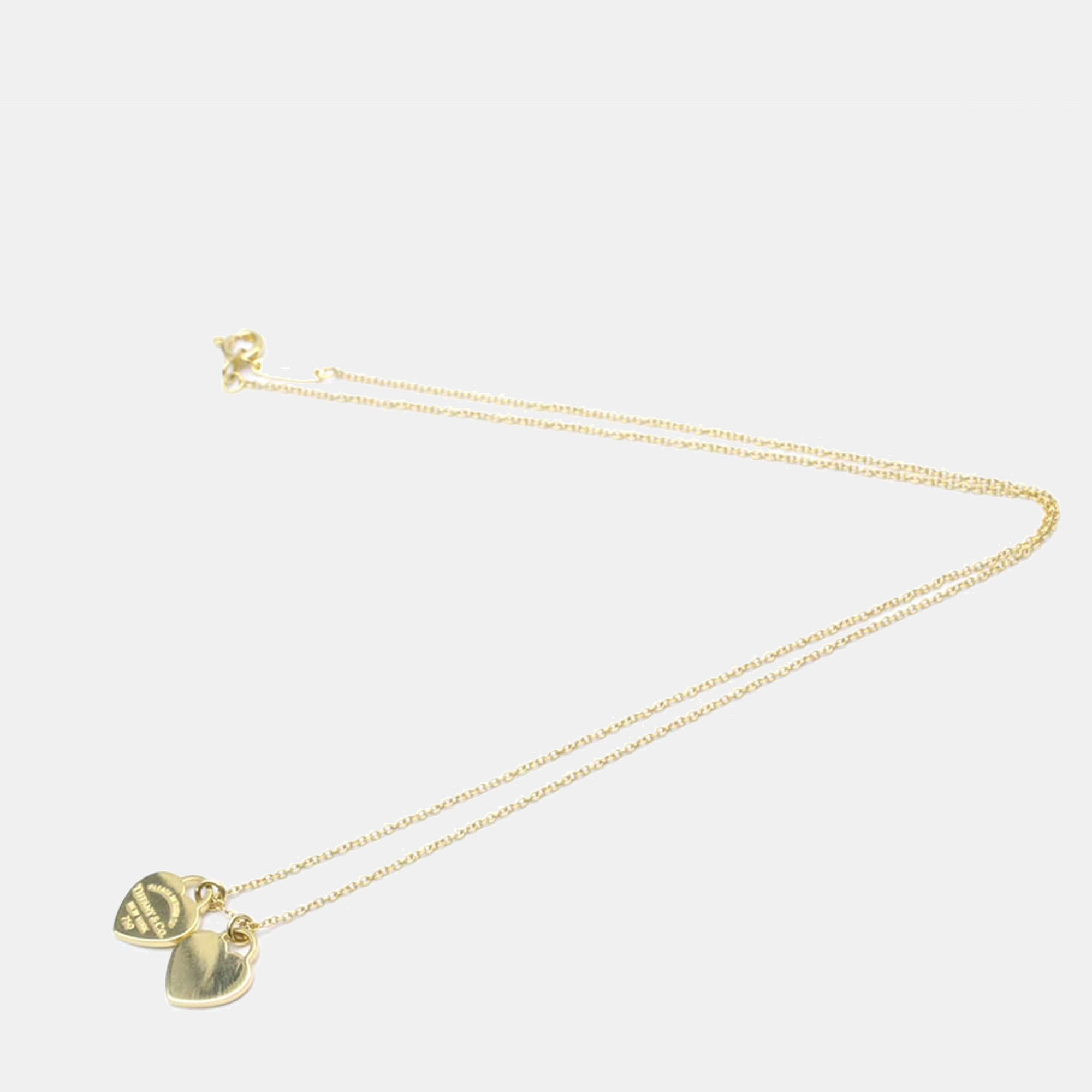 

Tiffany & Co. Return To Tiffany Love Heart Tag 18K Yellow Gold Necklace