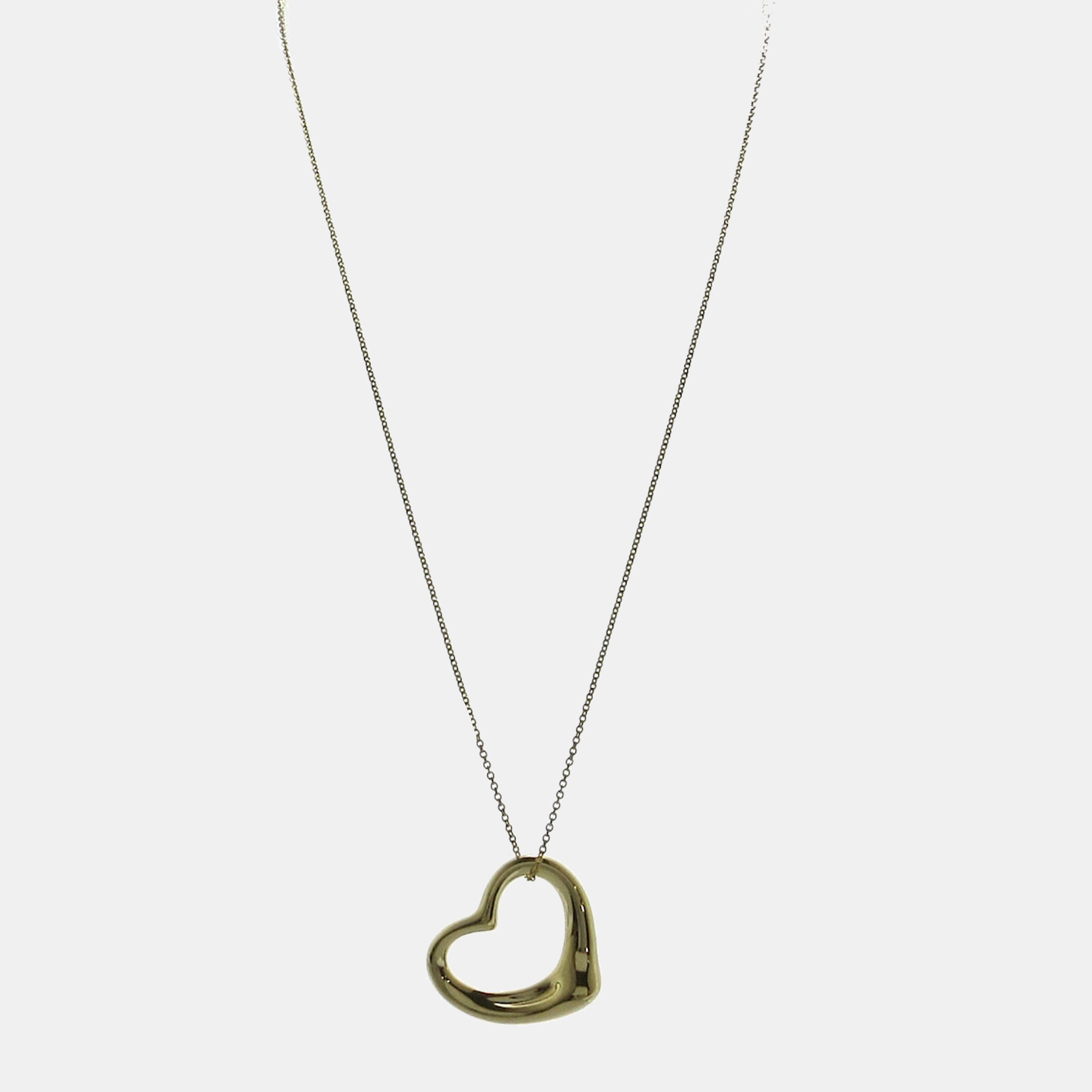 

Tiffany & Co. Elsa Peretti Open Heart 18K Yellow Gold Necklace