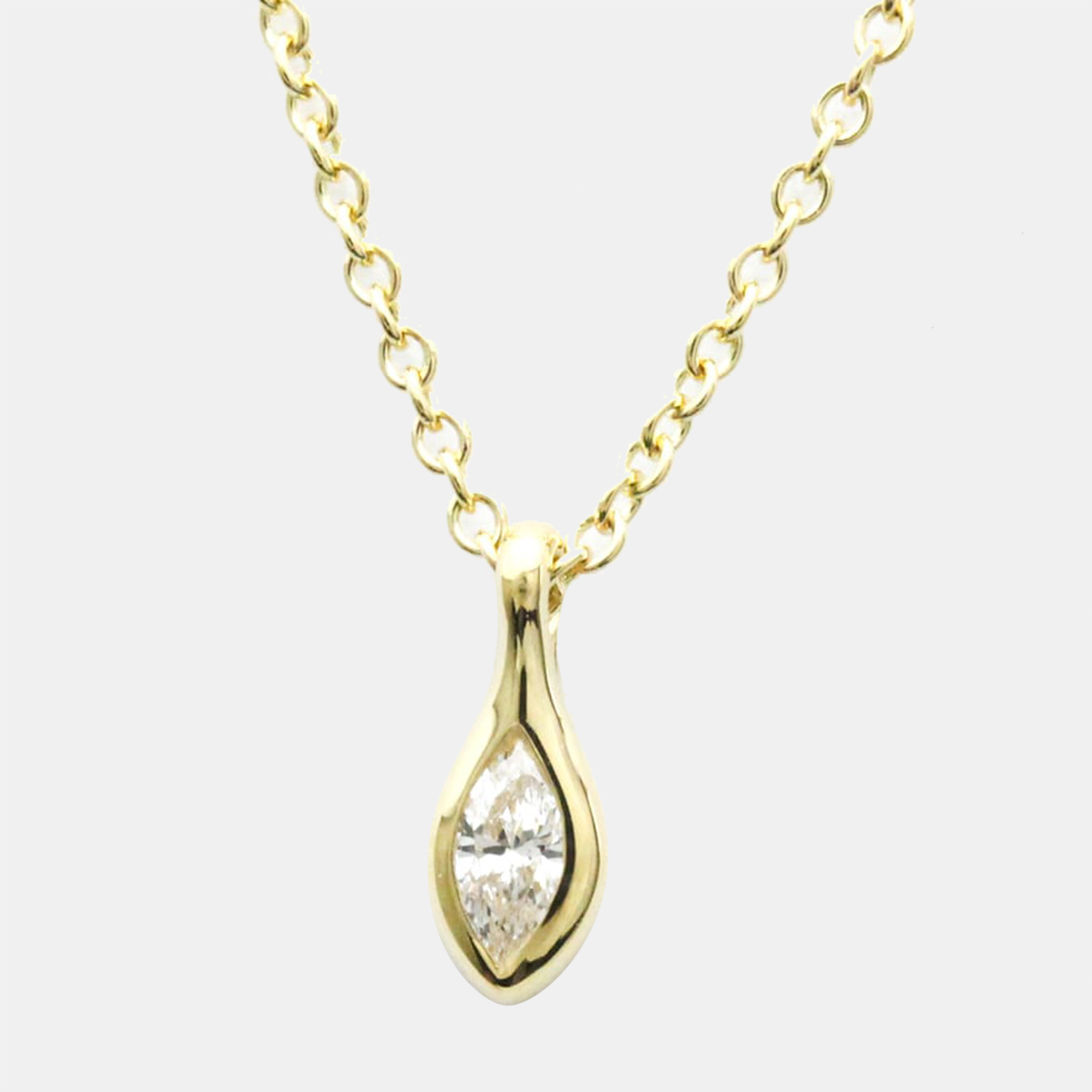 

Tiffany & Co. Diamonds By The Yard 18K Yellow Gold Diamond Necklace