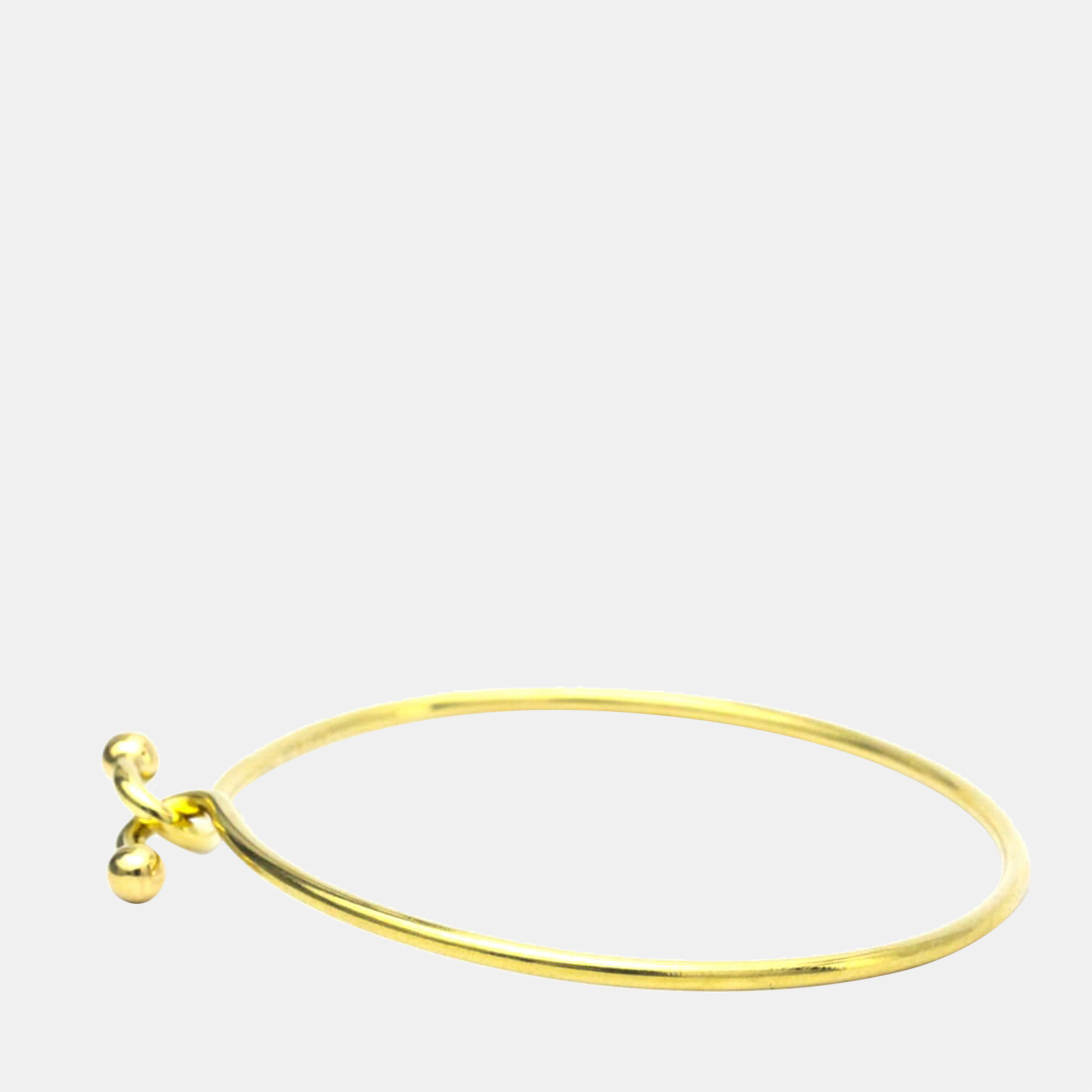 

Tiffany & Co. Wire Hook 18K Yellow Gold Bracelet 16.5