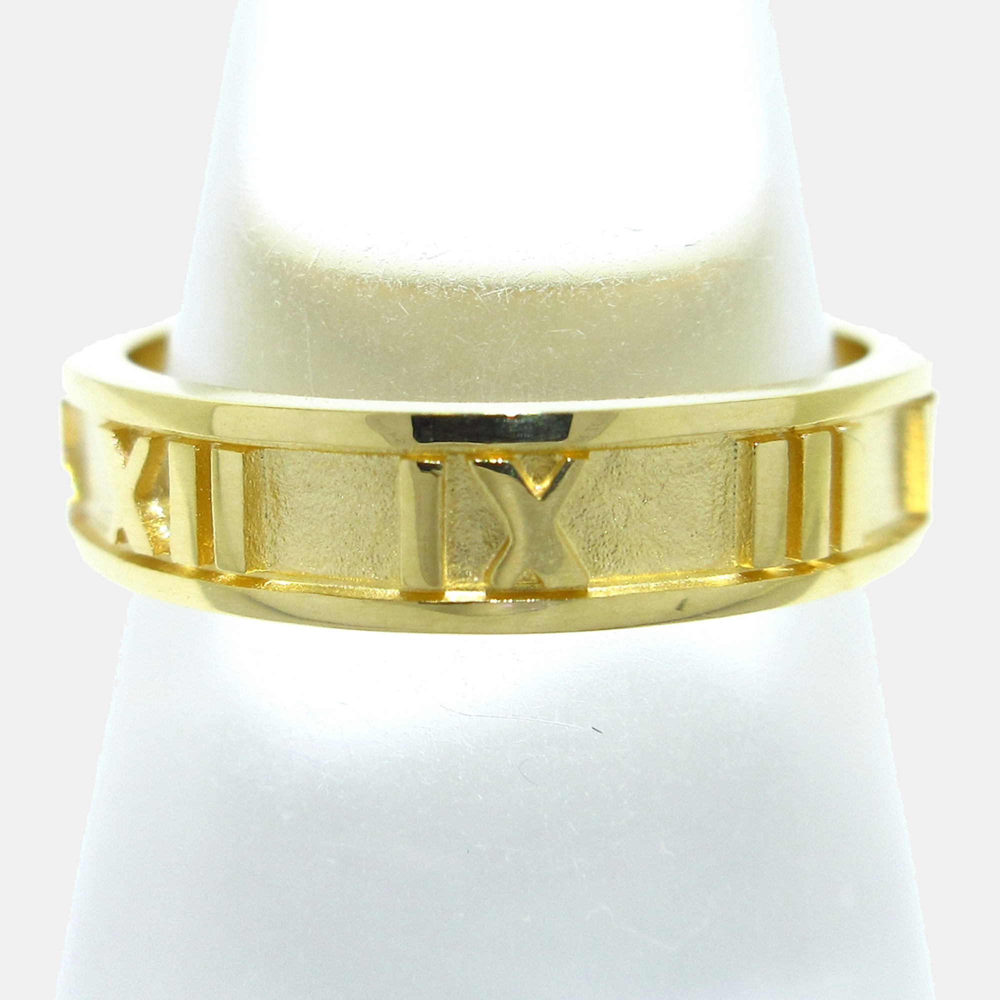 

Tiffany & Co. Atlas 18K Yellow Gold Ring EU 48