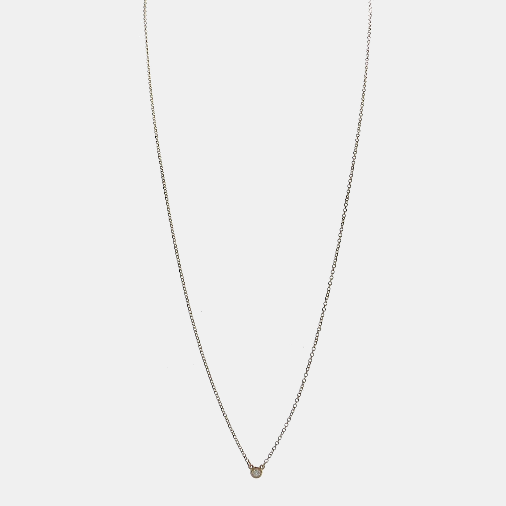 

Tiffany & Co. Diamonds by the Yard 18K Yellow Gold Diamond Necklace