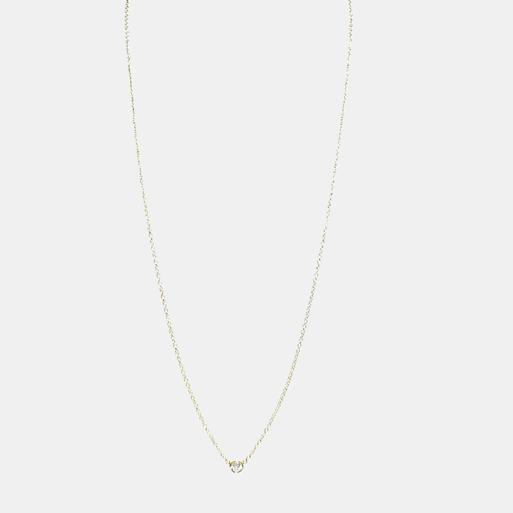 

Tiffany & Co. Diamonds By The Yard 18K Yellow Gold Diamond Necklace
