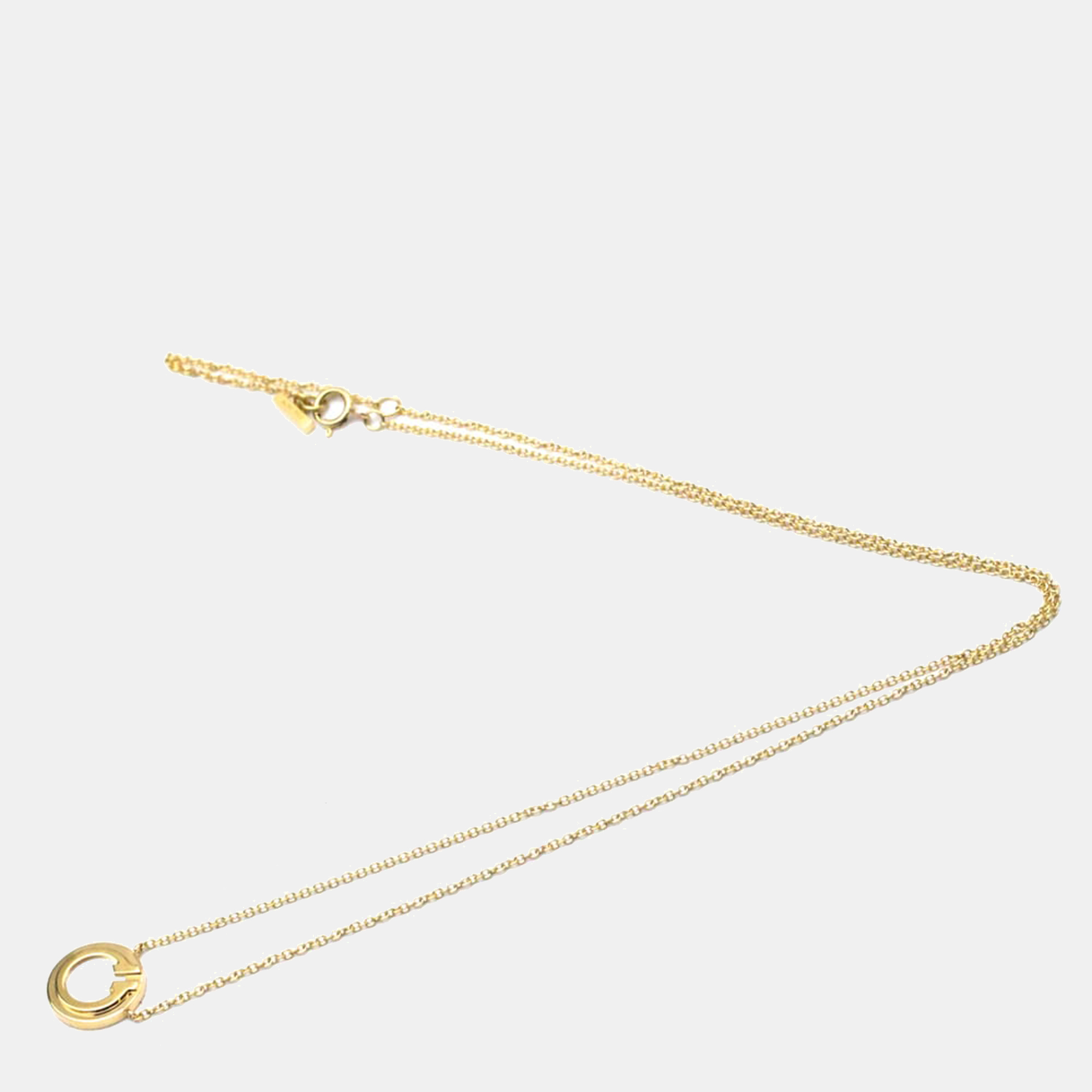 

Tiffany & Co. T Two Circle Rose Gold and Mother of Pearl Necklace