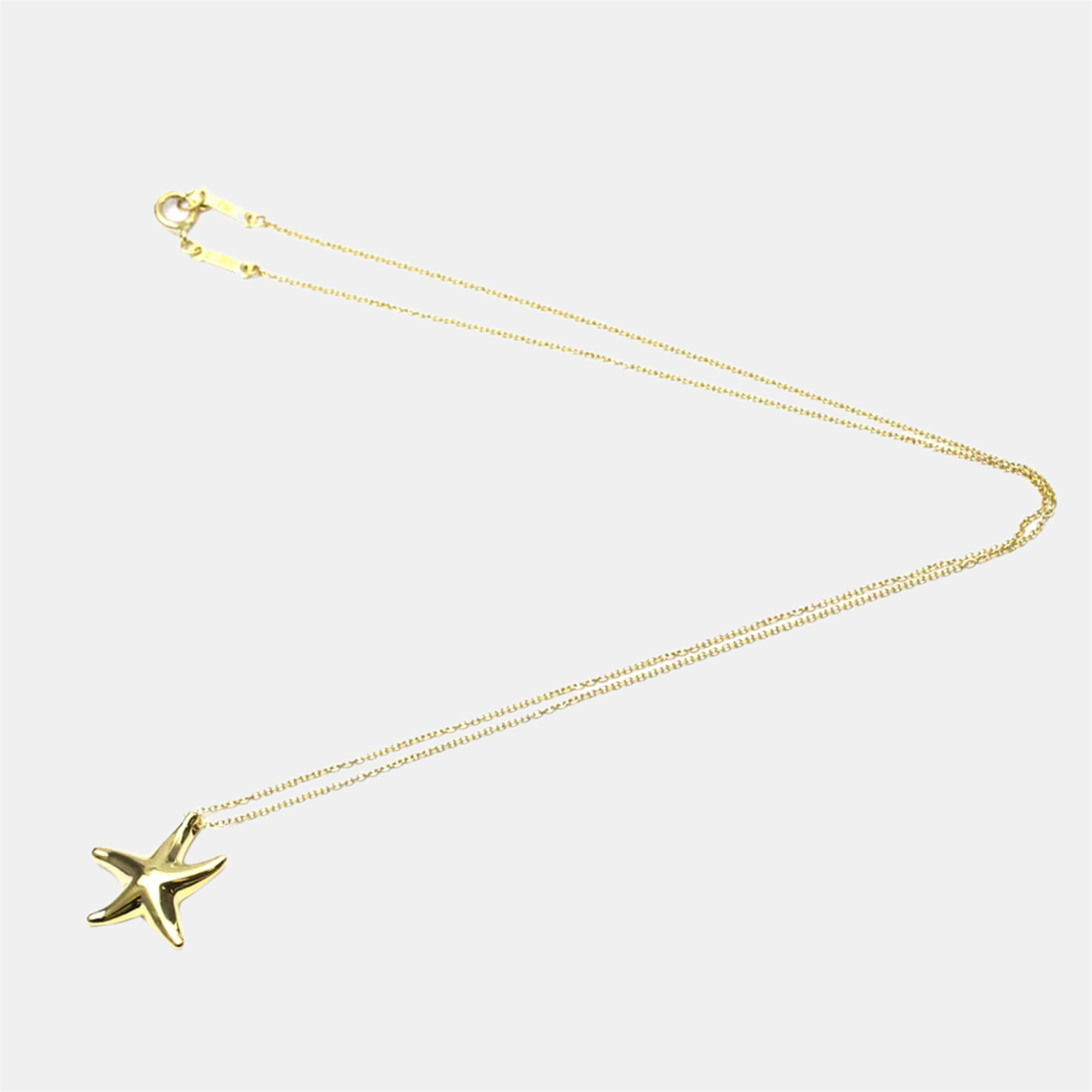 

Tiffany & Co. Elsa Peretti Starfish 18K Yellow Gold Necklace