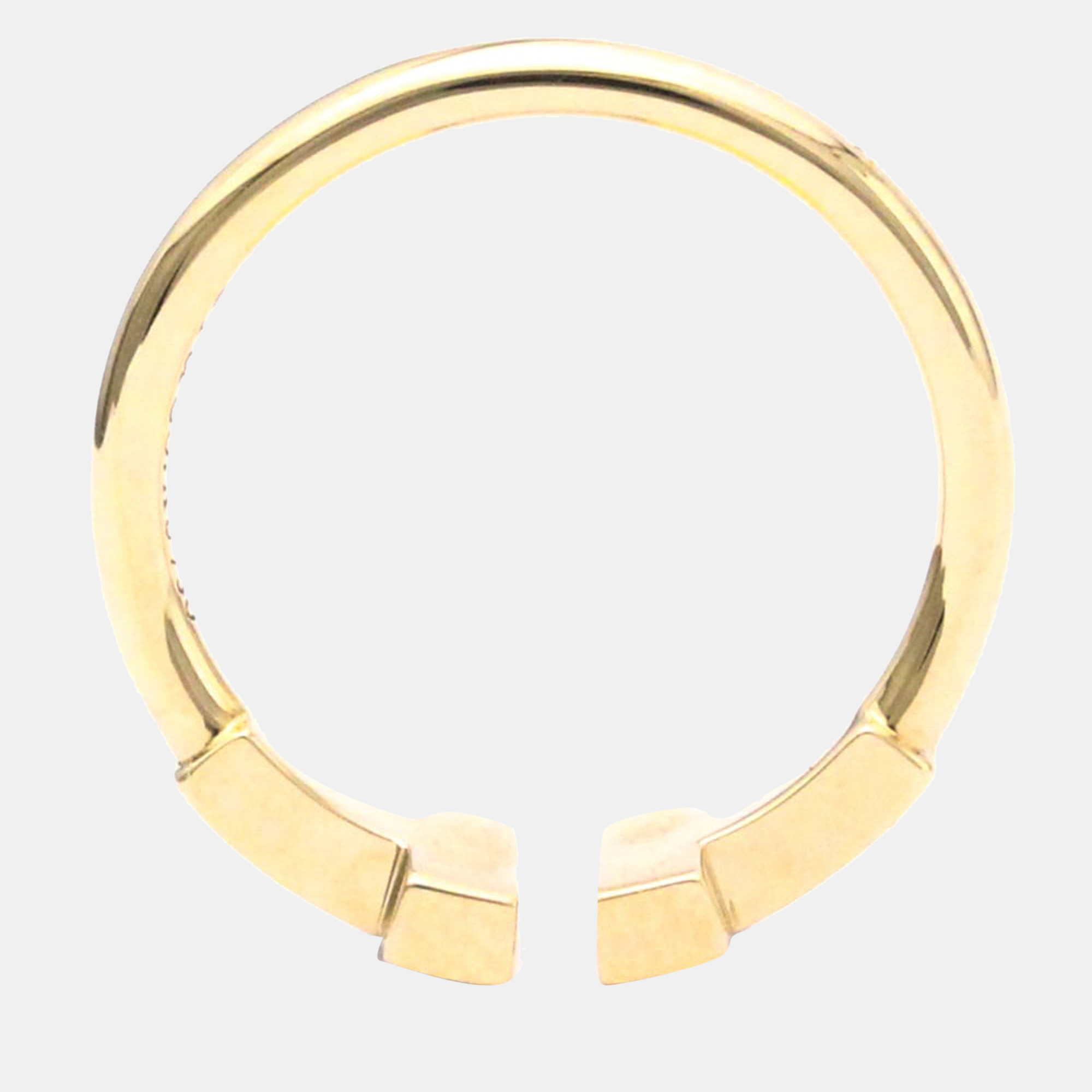 

Tiffany & Co. Twire 18K Rose Gold Diamond Ring EU 48