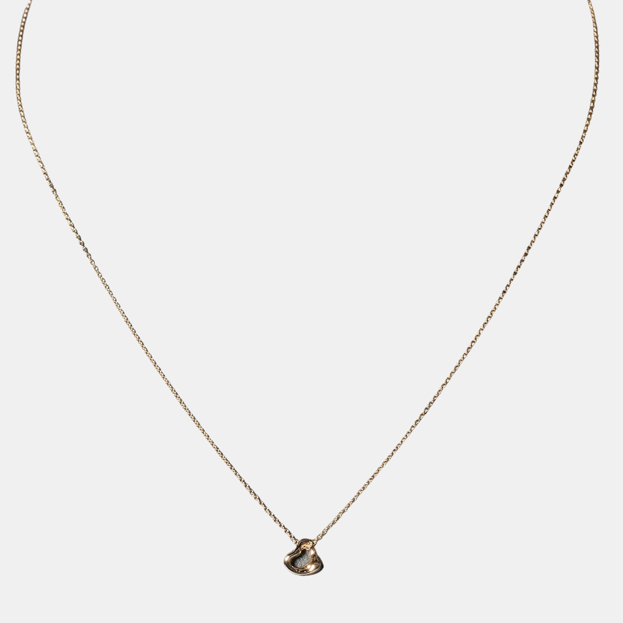 

Tiffany & Co. Elsa Peretti Open Heart 18K Rose Gold Necklace