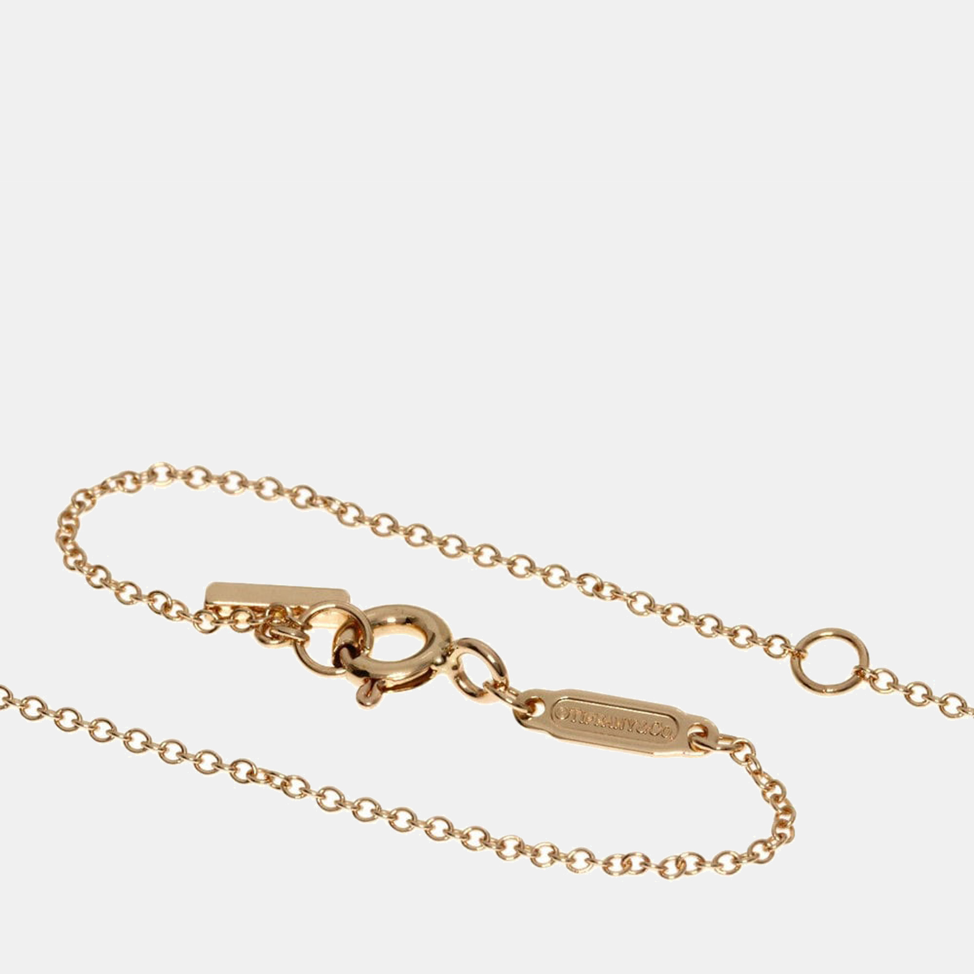 

Tiffany & Co. T Smile 18K Rose Gold Diamond Necklace