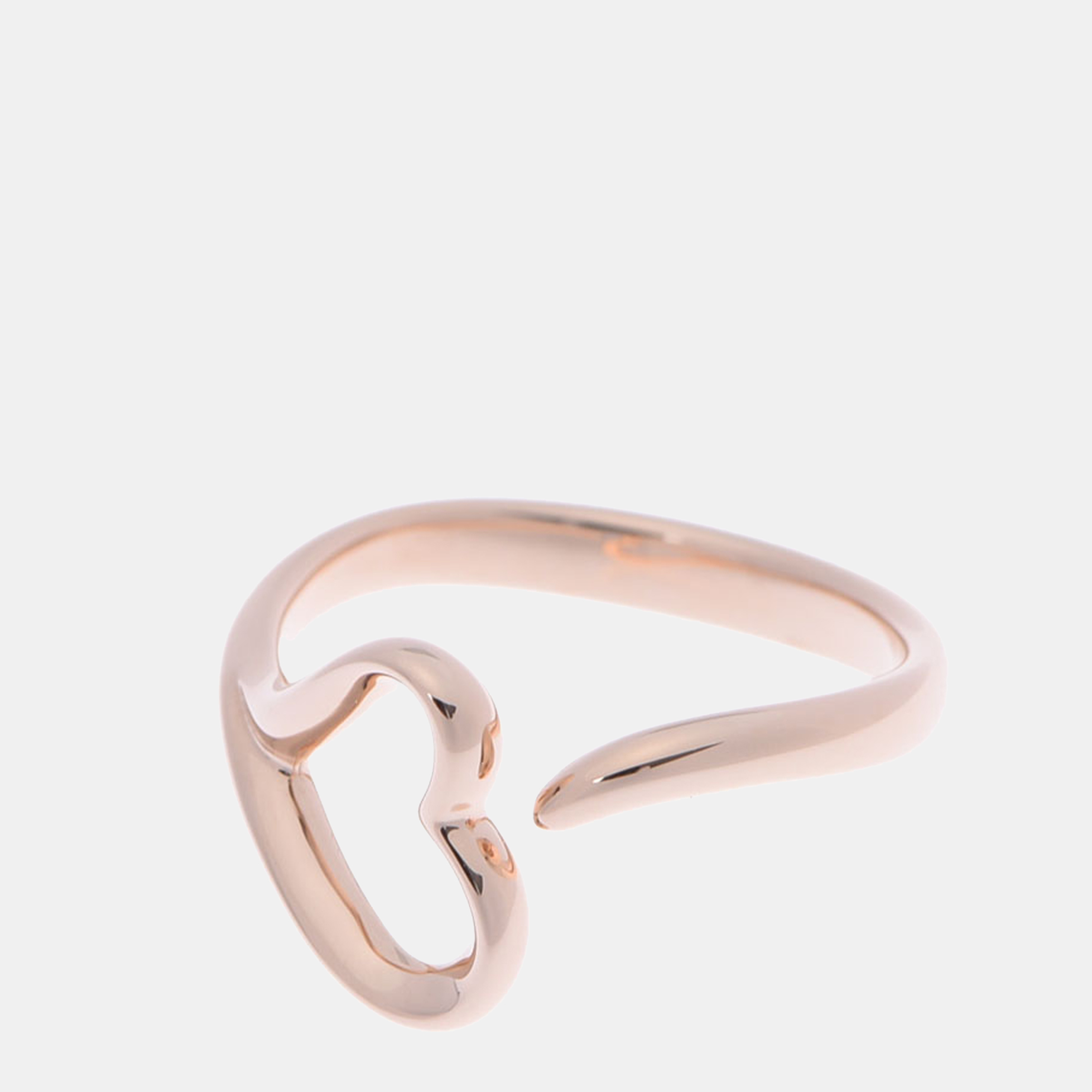 

Tiffany & Co. Elsa Peretti 18K Rose Gold Ring EU 54