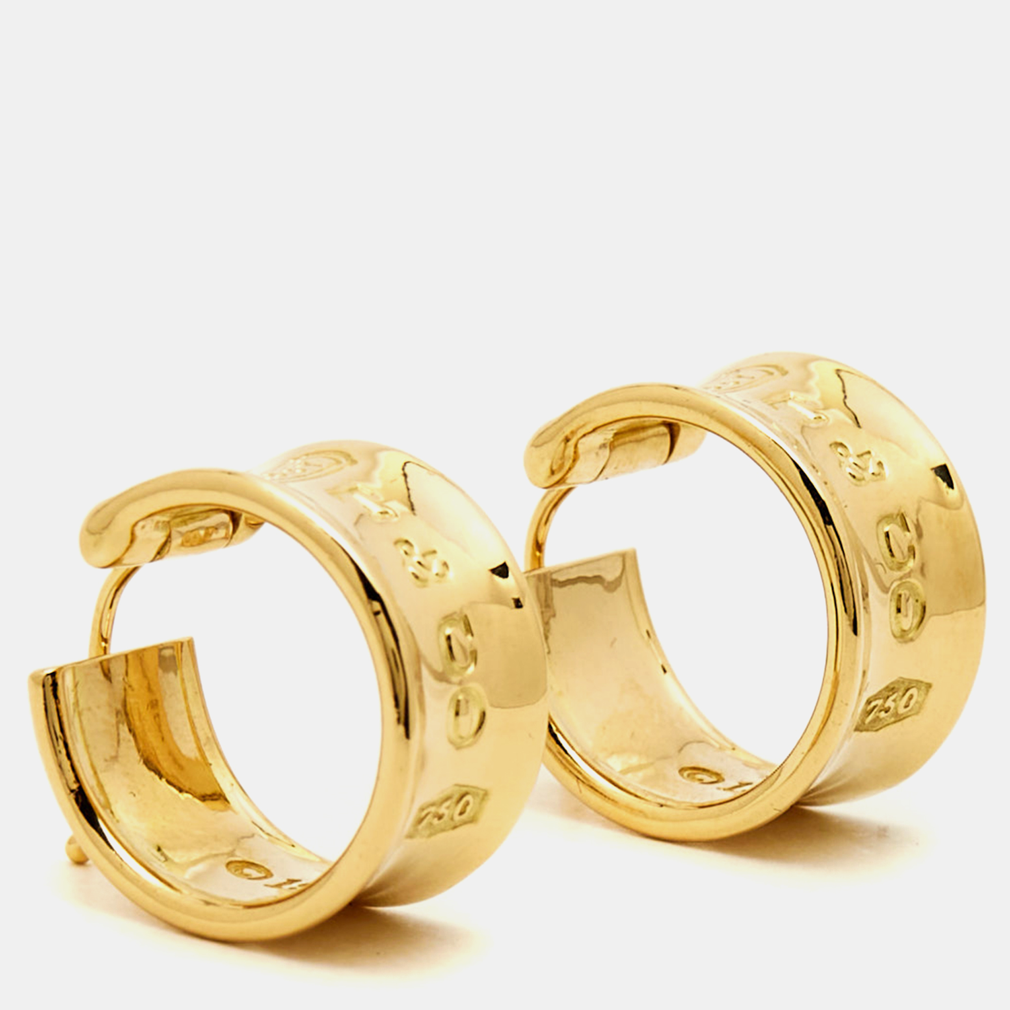 

Tiffany & Co. 1837 18k Yellow Gold Earrings