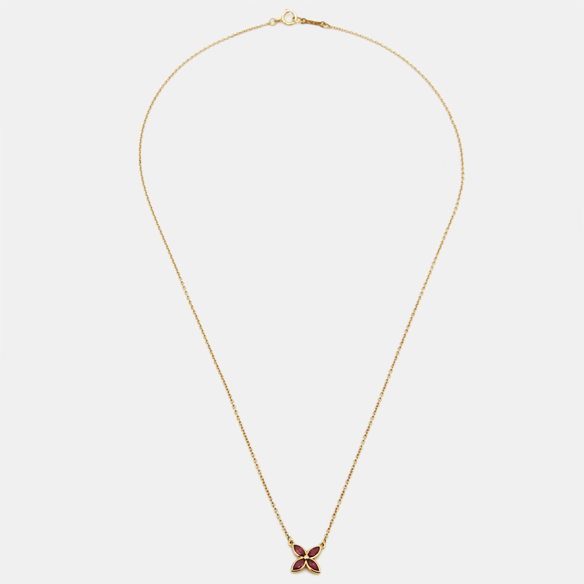 

Tiffany & Co. Victoria Ruby 18k Yellow Gold Necklace