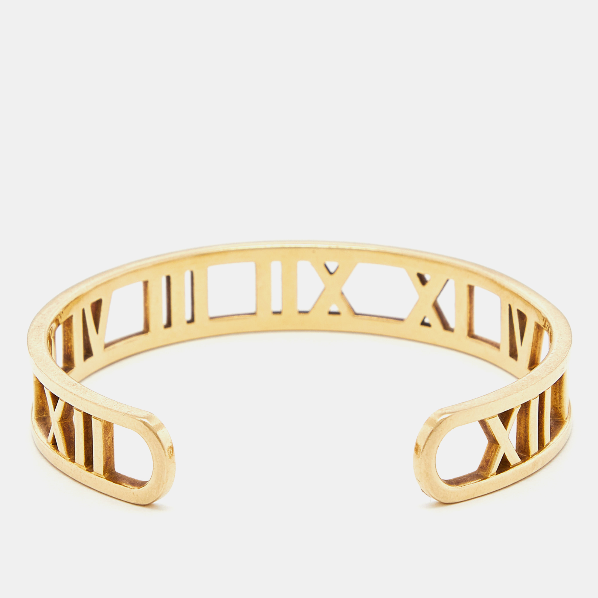 

Tiffany & Co. Atlas 18K Yellow Gold Open Cuff Bracelet